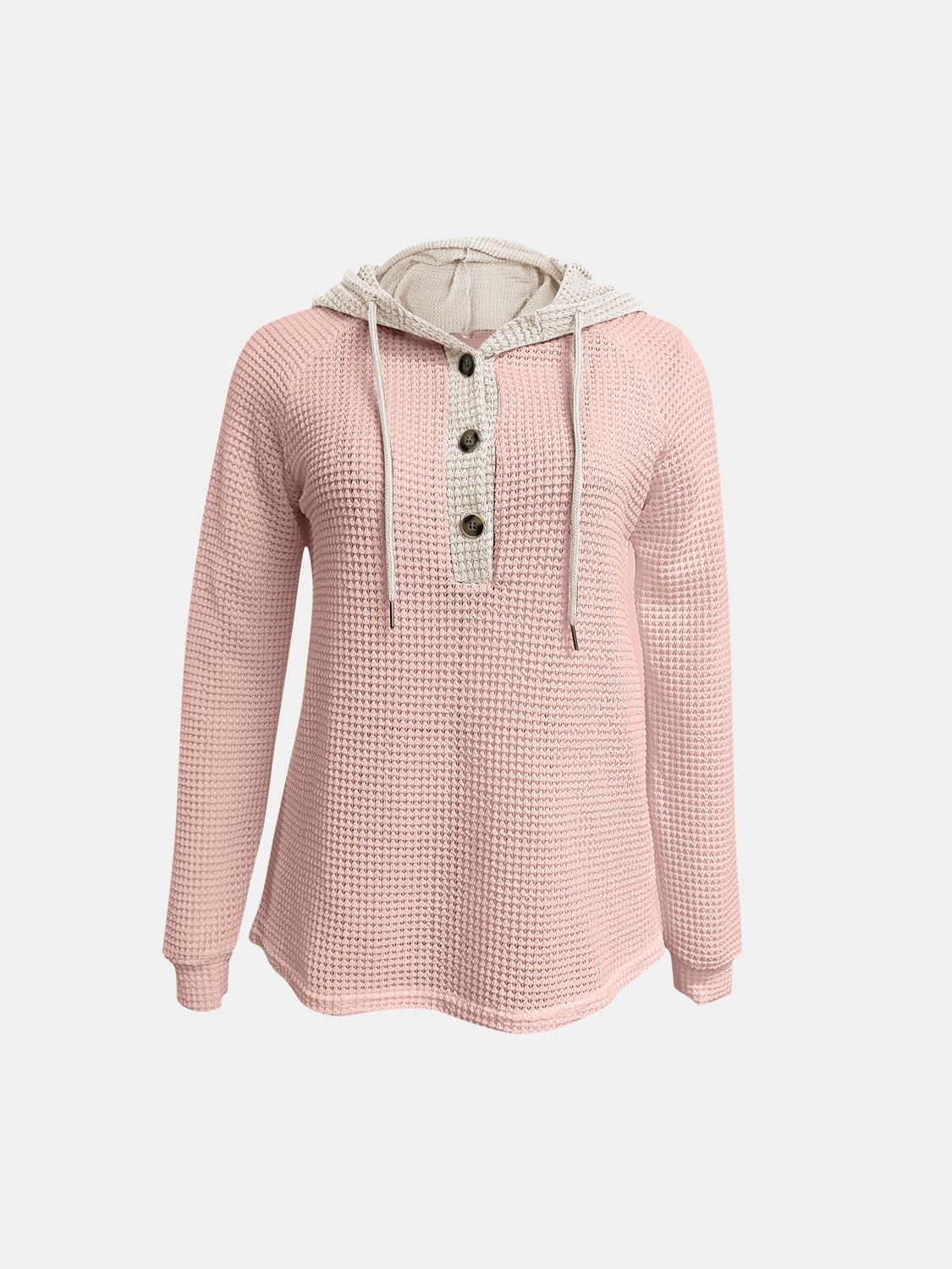 Full Size Waffle - Knit Contrast Long Sleeve Hoodie - GirlyBaySweatshirts & HoodiesFull Size Waffle - Knit Contrast Long Sleeve Hoodie100100449777158SBlush PinkGirlyBayFull Size Waffle - Knit Contrast Long Sleeve Hoodie