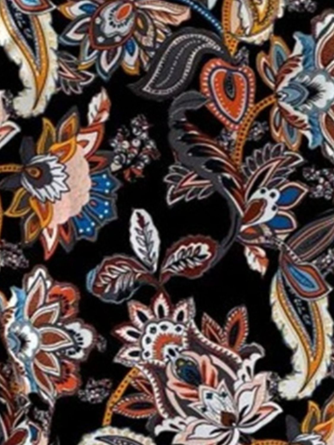 Printed Notched Sleeveless Top - GirlyBayPrinted Notched Sleeveless Top100100422706878SBlackGirlyBayPrinted Notched Sleeveless Top