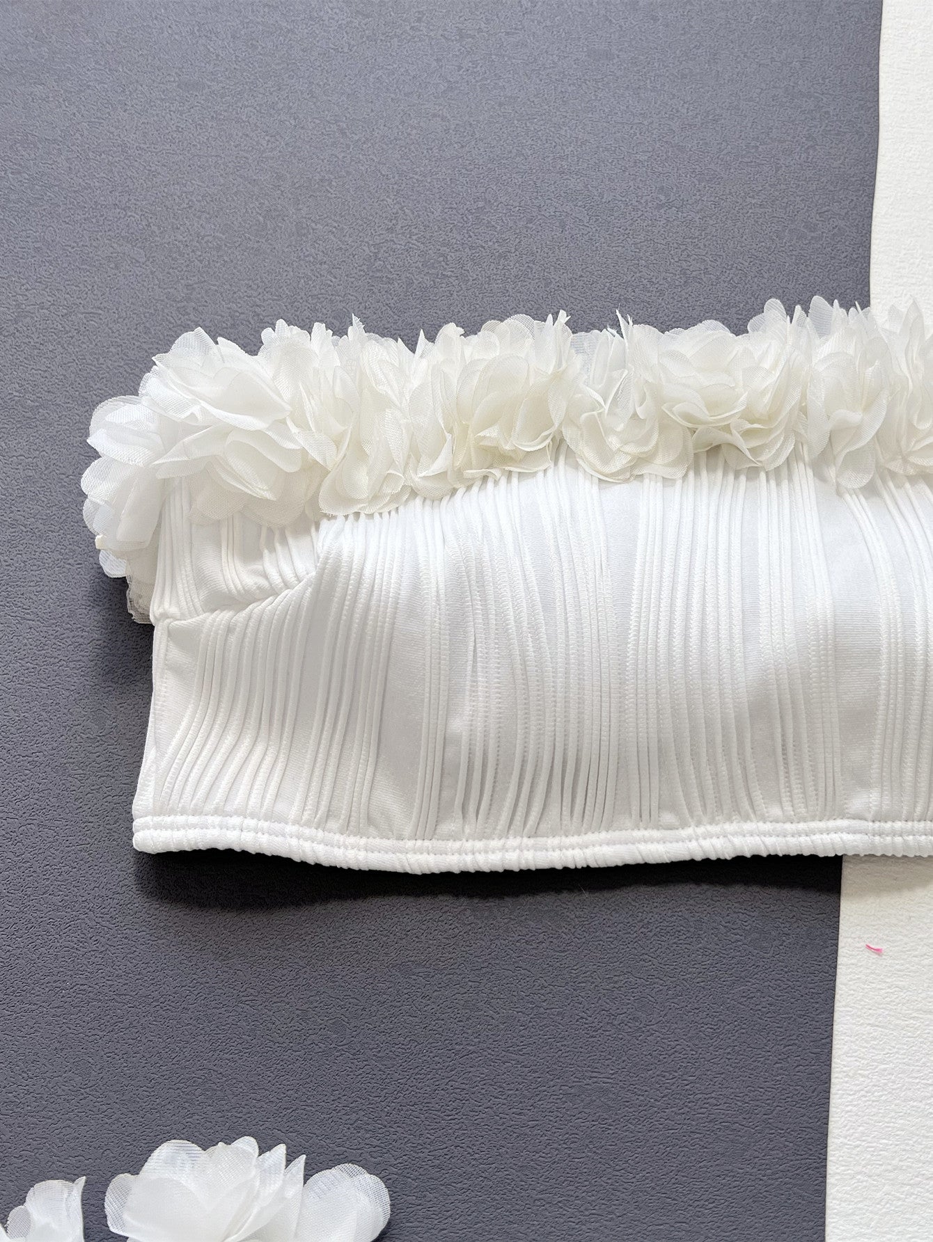 Applique Tie Back Two-Piece Bikini SetBikinis & TankinisGirly BayGirlyBay100100805153660WhiteSDouble.T