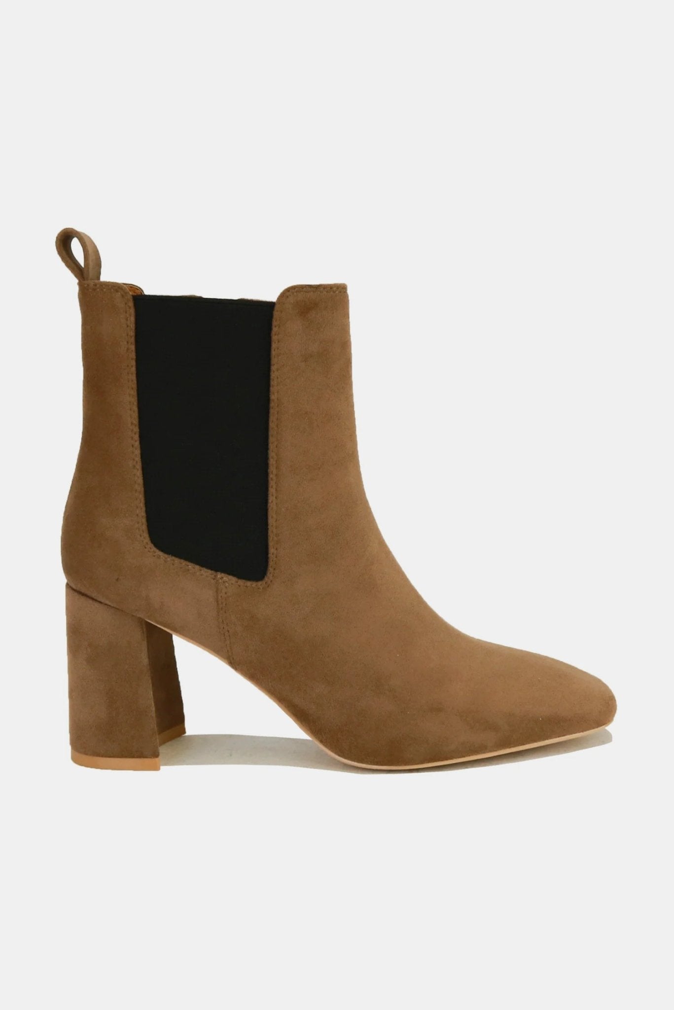 Beast Fashion Faux Suede Block Heel Chelsea Boots with Elastic Side Panel - GirlyBayShoesBeast Fashion Faux Suede Block Heel Chelsea Boots with Elastic Side Panel1006009178719816Coffee BrownGirlyBayBeast Fashion Faux Suede Block Heel Chelsea Boots with Elastic Side Panel