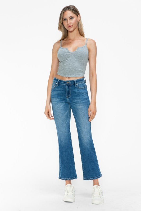 bytos Full Size Cat's Whiskers Mid Rise Ankle Jeans - GirlyBayJeans & Denimbytos Full Size Cat's Whiskers Mid Rise Ankle Jeans1001007777118051(25)MediumGirlyBaybytos Full Size Cat's Whiskers Mid Rise Ankle Jeans