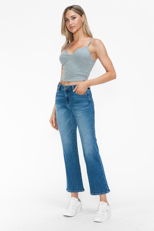 bytos Full Size Cat's Whiskers Mid Rise Ankle Jeans - GirlyBayJeans & Denimbytos Full Size Cat's Whiskers Mid Rise Ankle Jeans1001007777118051(25)MediumGirlyBaybytos Full Size Cat's Whiskers Mid Rise Ankle Jeans