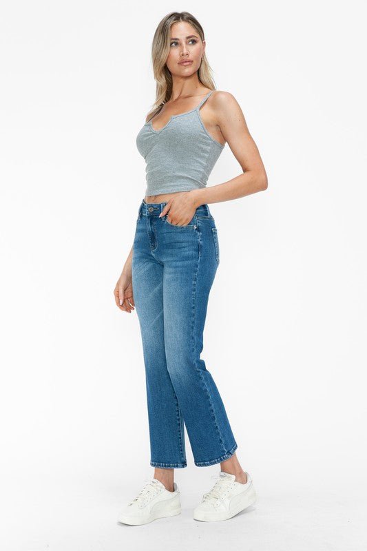 bytos Full Size Cat's Whiskers Mid Rise Ankle Jeans - GirlyBayJeans & Denimbytos Full Size Cat's Whiskers Mid Rise Ankle Jeans1001007777118051(25)MediumGirlyBaybytos Full Size Cat's Whiskers Mid Rise Ankle Jeans