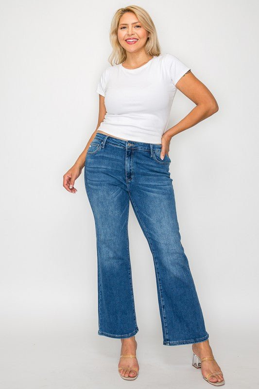 bytos Full Size Cat's Whiskers Mid Rise Ankle Jeans - GirlyBayJeans & Denimbytos Full Size Cat's Whiskers Mid Rise Ankle Jeans1001007777118051(25)MediumGirlyBaybytos Full Size Cat's Whiskers Mid Rise Ankle Jeans