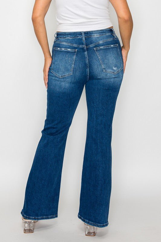 bytos Full Size High Rise Bootcut Jeans with Pockets - GirlyBayJeans & Denimbytos Full Size High Rise Bootcut Jeans with Pockets1001008502916571(25)MediumGirlyBaybytos Full Size High Rise Bootcut Jeans with Pockets