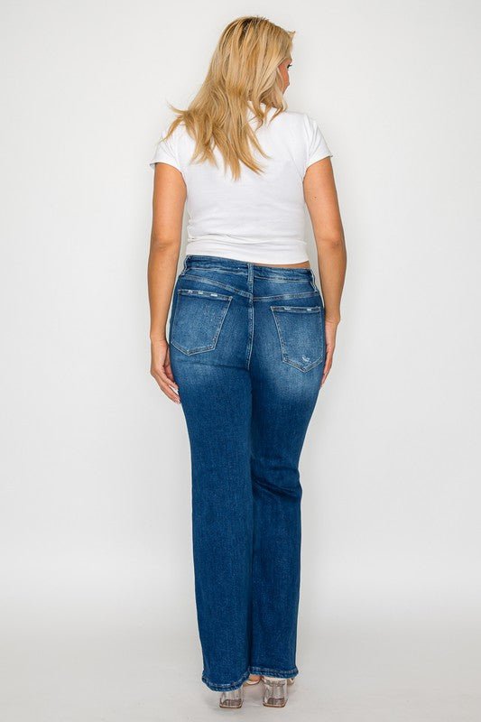 bytos Full Size High Rise Bootcut Jeans with Pockets - GirlyBayJeans & Denimbytos Full Size High Rise Bootcut Jeans with Pockets1001008502916571(25)MediumGirlyBaybytos Full Size High Rise Bootcut Jeans with Pockets