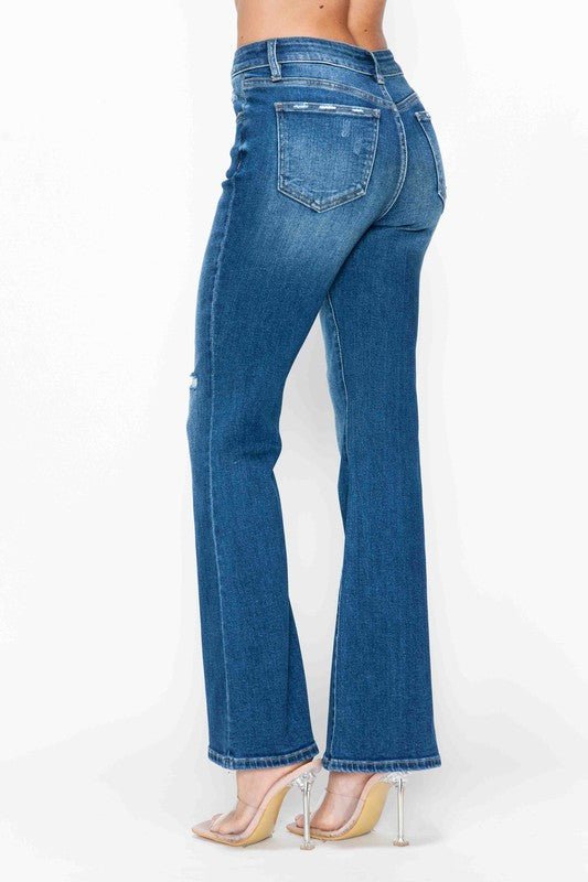 bytos Full Size High Rise Bootcut Jeans with Pockets - GirlyBayJeans & Denimbytos Full Size High Rise Bootcut Jeans with Pockets1001008502916571(25)MediumGirlyBaybytos Full Size High Rise Bootcut Jeans with Pockets