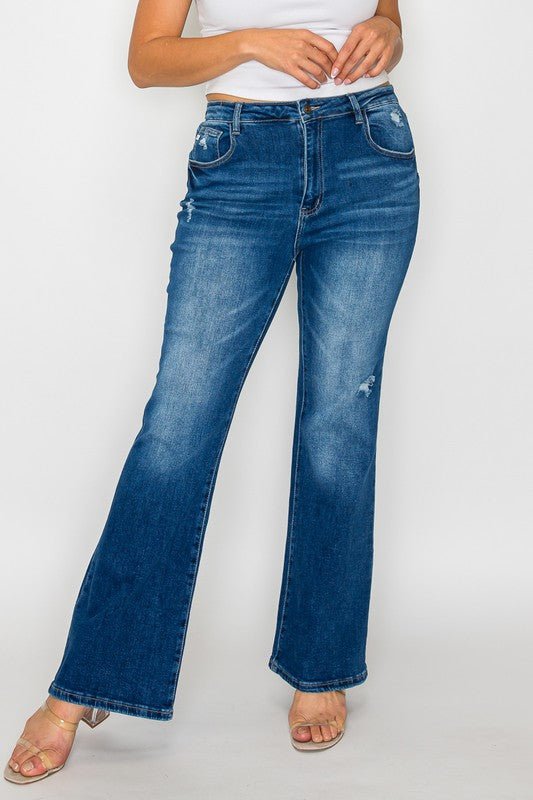 bytos Full Size High Rise Bootcut Jeans with Pockets - GirlyBayJeans & Denimbytos Full Size High Rise Bootcut Jeans with Pockets1001008502916571(25)MediumGirlyBaybytos Full Size High Rise Bootcut Jeans with Pockets