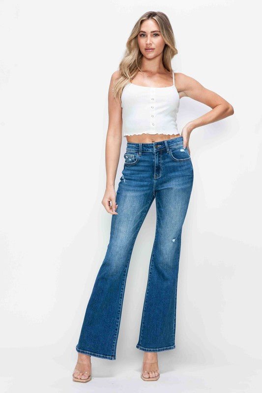 bytos Full Size High Rise Bootcut Jeans with Pockets - GirlyBayJeans & Denimbytos Full Size High Rise Bootcut Jeans with Pockets1001008502916571(25)MediumGirlyBaybytos Full Size High Rise Bootcut Jeans with Pockets