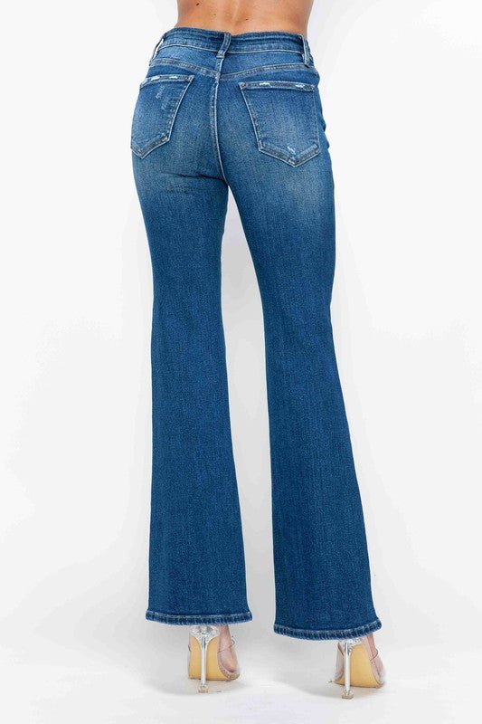 bytos Full Size High Rise Bootcut Jeans with Pockets - GirlyBayJeans & Denimbytos Full Size High Rise Bootcut Jeans with Pockets1001008502916571(25)MediumGirlyBaybytos Full Size High Rise Bootcut Jeans with Pockets