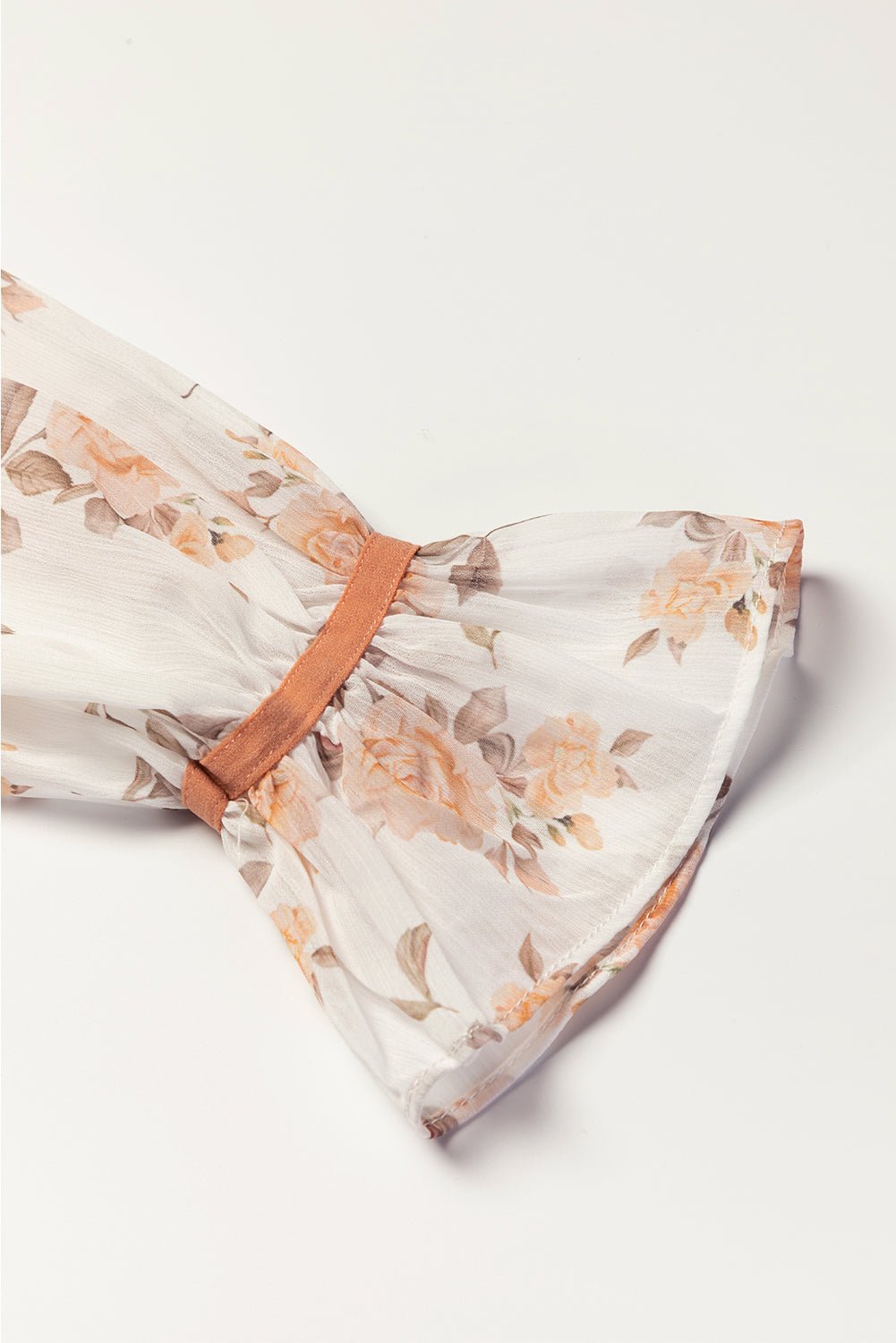 Cable Knit Round Neck Flounce Sleeve Sweater - GirlyBayCable Knit Round Neck Flounce Sleeve Sweater100100481751411SCamelGirlyBayCable Knit Round Neck Flounce Sleeve Sweater