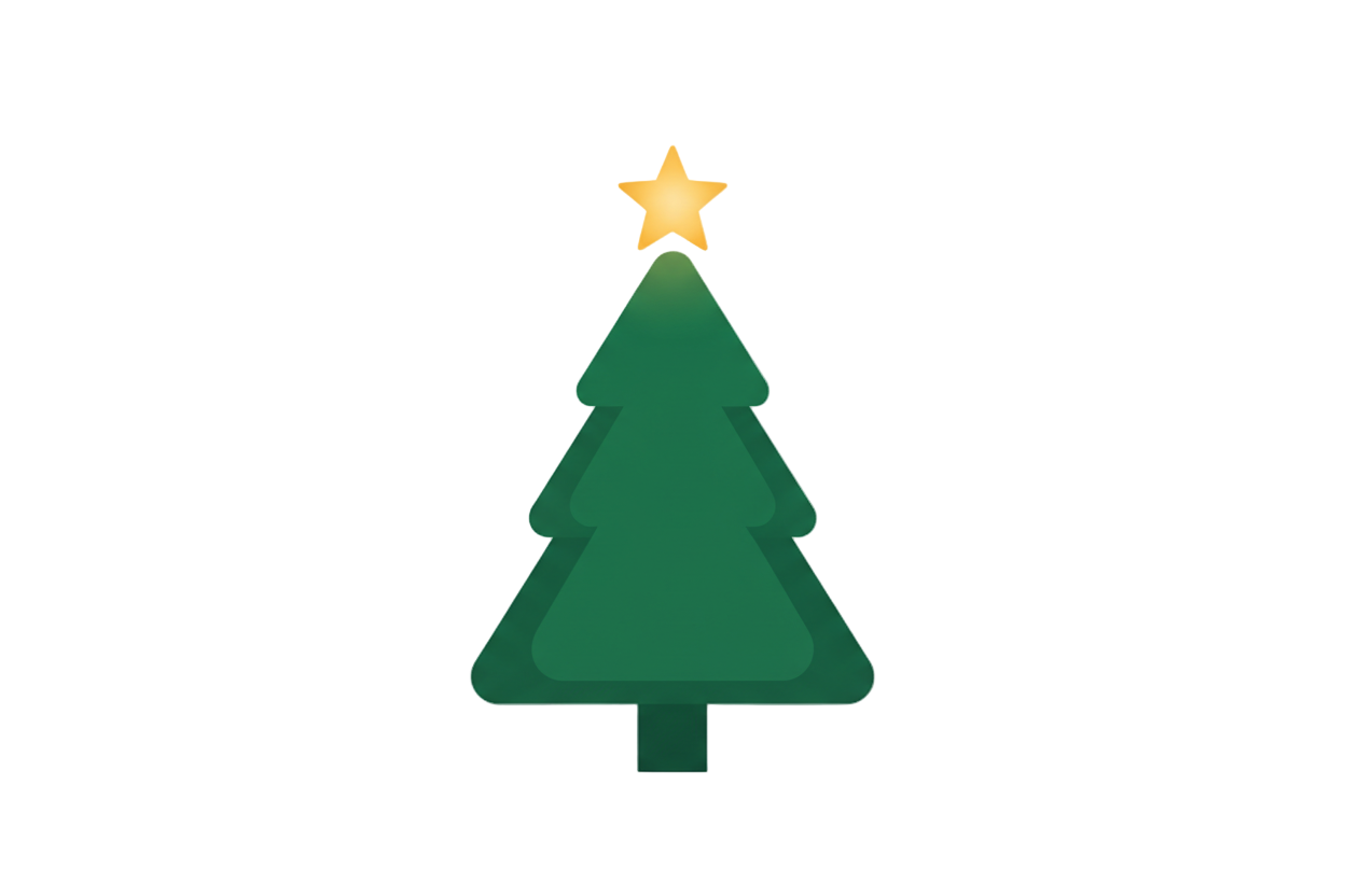 Christmas tree icon