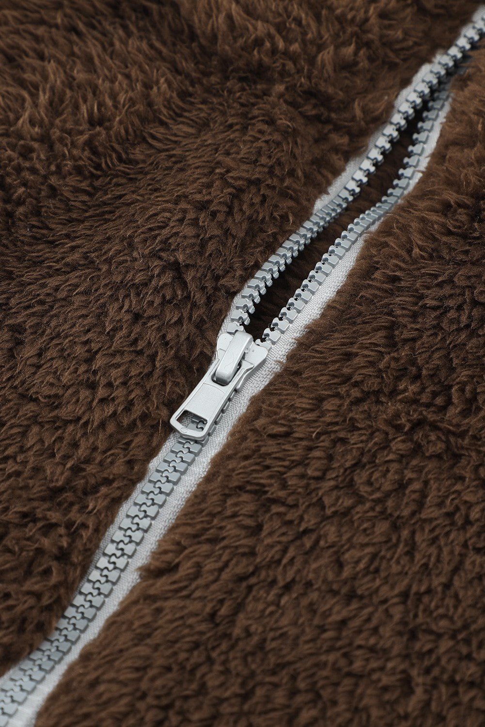 Color Block Half Zip Long Sleeve Fuzzy Sweatshirt - GirlyBaySweatshirts & HoodiesColor Block Half Zip Long Sleeve Fuzzy Sweatshirt100100194109798SChocolateGirlyBayColor Block Half Zip Long Sleeve Fuzzy Sweatshirt