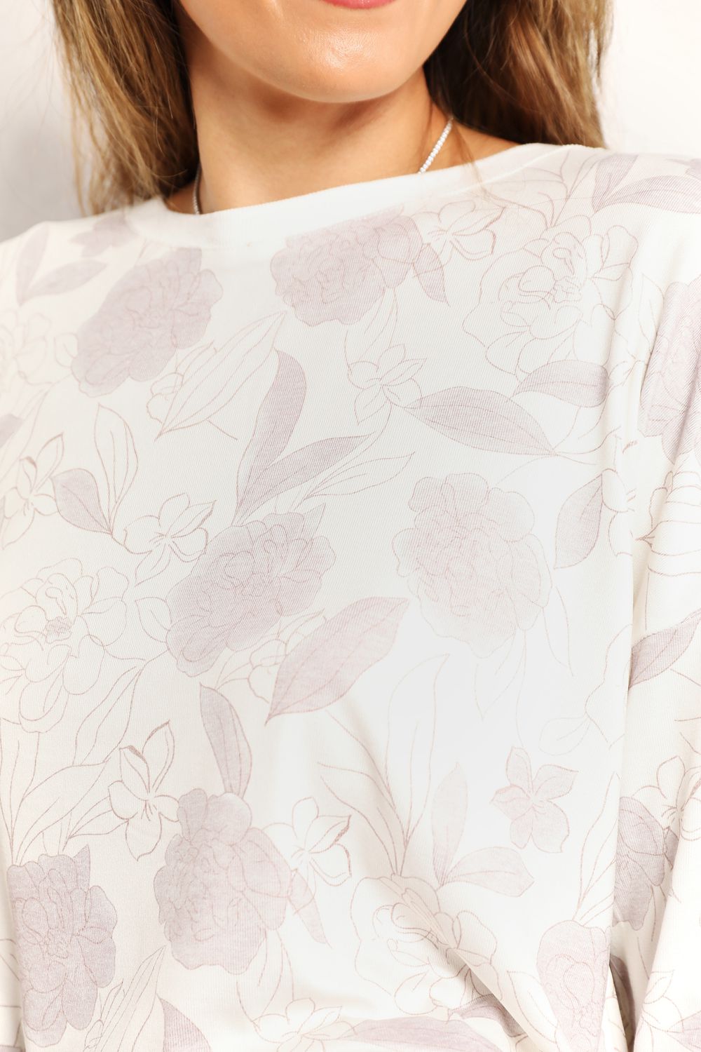 Double Take Floral Long Sleeve Top and Shorts Loungewear Set - GirlyBayPlus Size ClothesDouble Take Floral Long Sleeve Top and Shorts Loungewear Set101100391657927SWhiteGirlyBayDouble Take Floral Long Sleeve Top and Shorts Loungewear Set