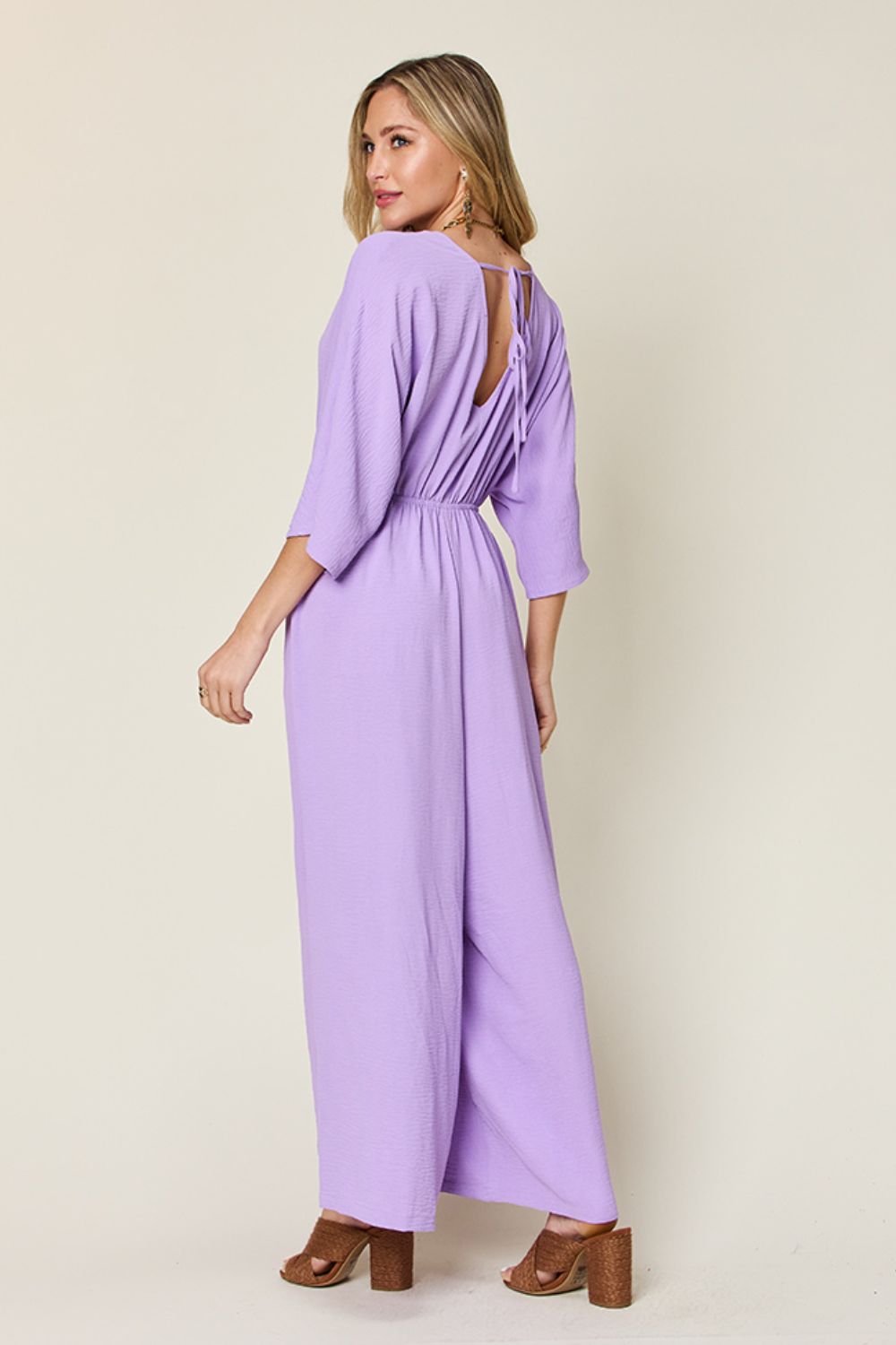 Double Take Full Size Surplice Wide Leg Jumpsuit with Pockets - GirlyBayJumpsuits & RompersDouble Take Full Size Surplice Wide Leg Jumpsuit with Pockets100100969191385SLavenderGirlyBayDouble Take Full Size Surplice Wide Leg Jumpsuit with Pockets