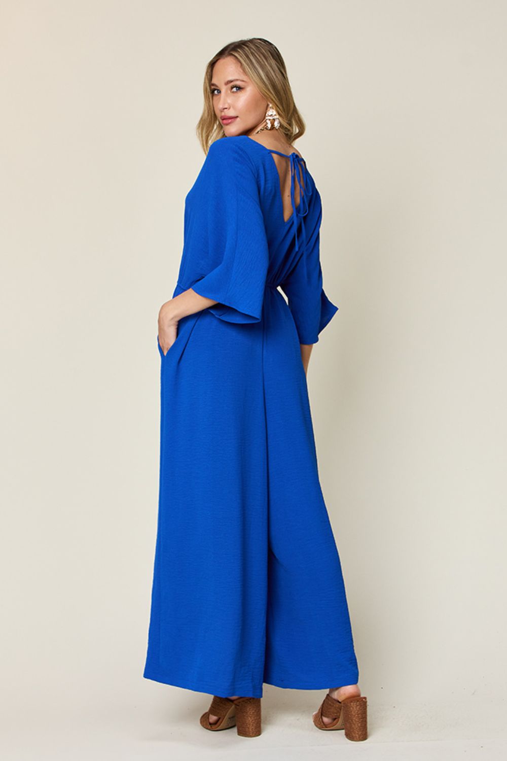 Double Take Full Size Surplice Wide Leg Jumpsuit with Pockets - GirlyBayJumpsuits & RompersDouble Take Full Size Surplice Wide Leg Jumpsuit with Pockets100100969193110SRoyal BlueGirlyBayDouble Take Full Size Surplice Wide Leg Jumpsuit with Pockets