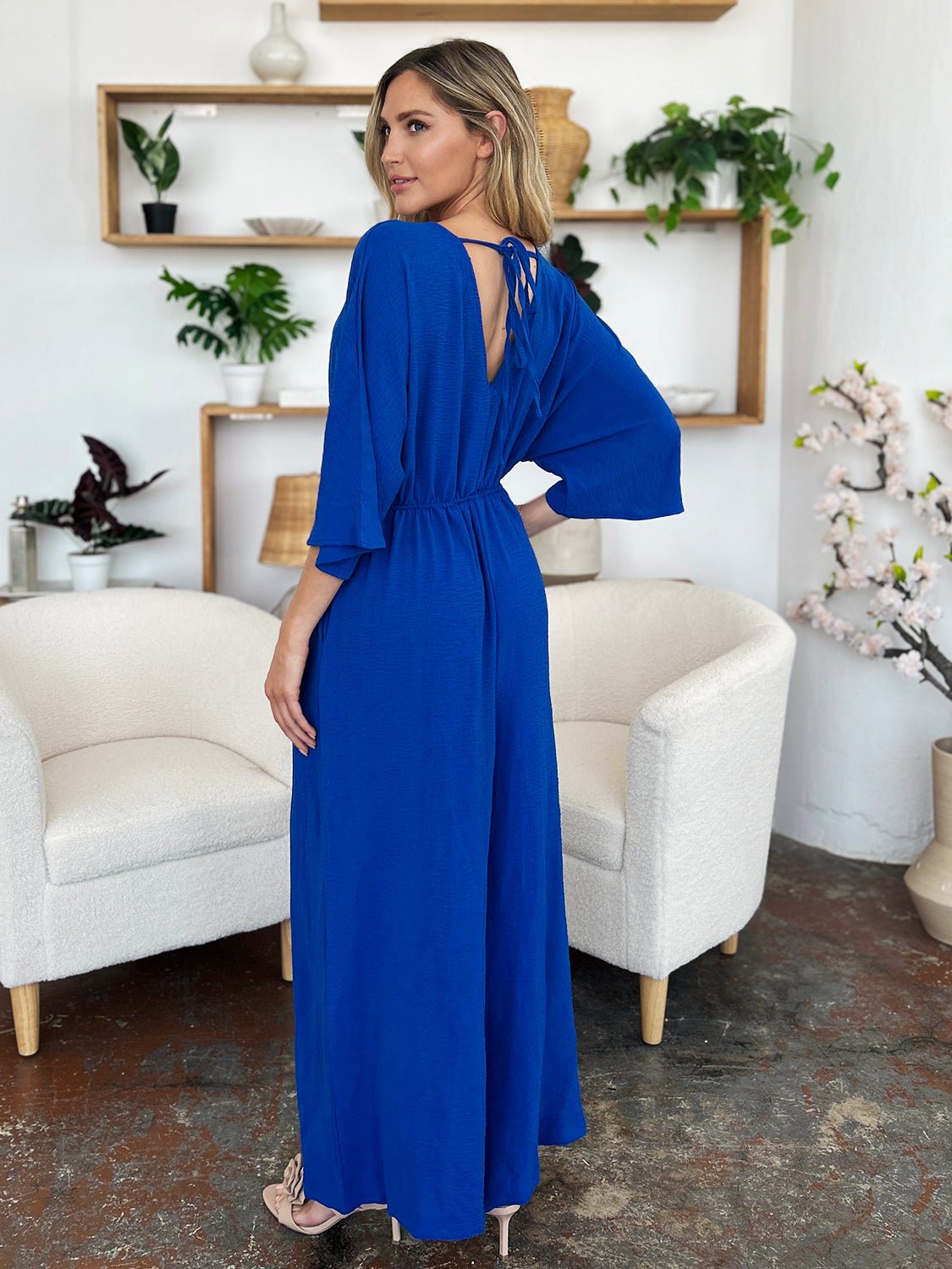 Double Take Full Size Surplice Wide Leg Jumpsuit with Pockets - GirlyBayJumpsuits & RompersDouble Take Full Size Surplice Wide Leg Jumpsuit with Pockets100100969193110SRoyal BlueGirlyBayDouble Take Full Size Surplice Wide Leg Jumpsuit with Pockets