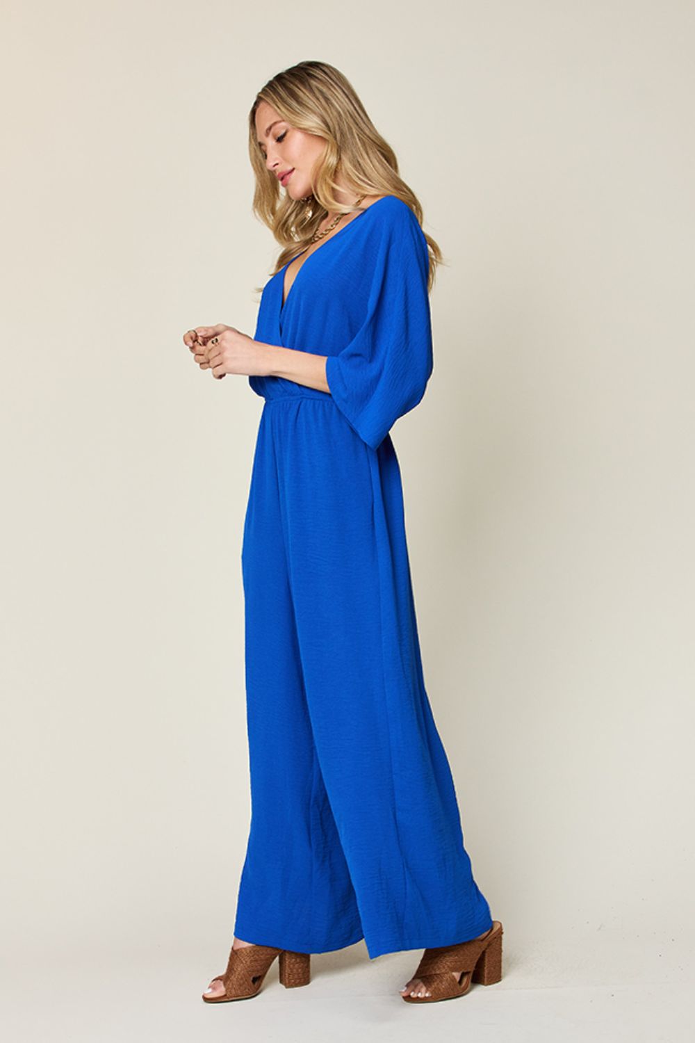 Double Take Full Size Surplice Wide Leg Jumpsuit with Pockets - GirlyBayJumpsuits & RompersDouble Take Full Size Surplice Wide Leg Jumpsuit with Pockets100100969193110SRoyal BlueGirlyBayDouble Take Full Size Surplice Wide Leg Jumpsuit with Pockets