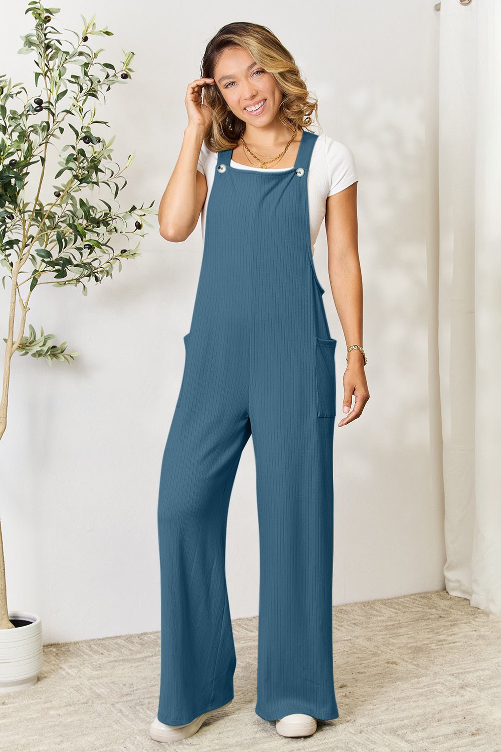 Double Take Full Size Wide Strap Overall with Pockets - GirlyBayFormal and Evening DressesDouble Take Full Size Wide Strap Overall with Pockets100101797322033SFrench BlueGirlyBayDouble Take Full Size Wide Strap Overall with Pockets