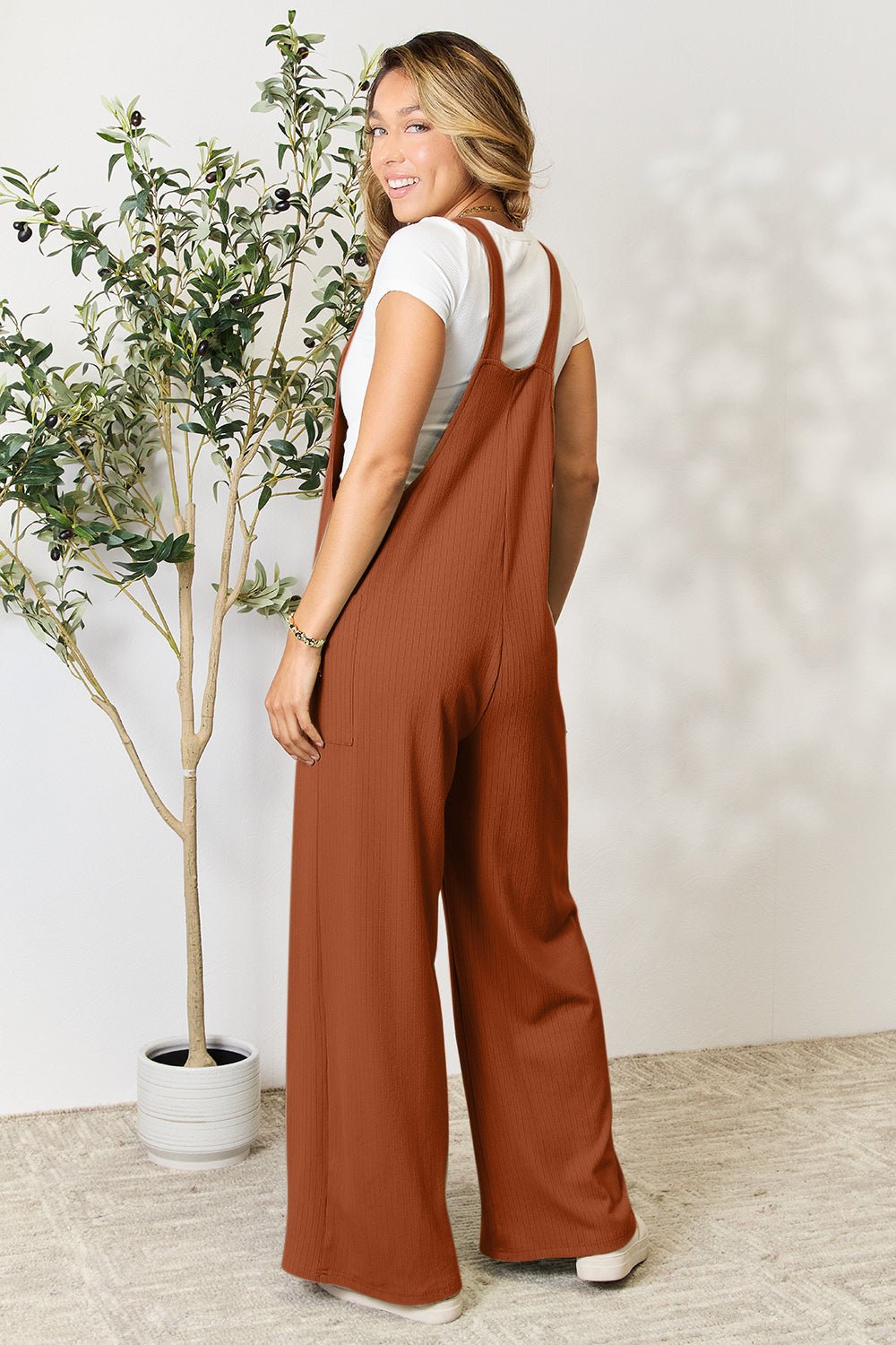 Double Take Full Size Wide Strap Overall with Pockets - GirlyBayFormal and Evening DressesDouble Take Full Size Wide Strap Overall with Pockets100101797322395SOchreGirlyBayDouble Take Full Size Wide Strap Overall with Pockets
