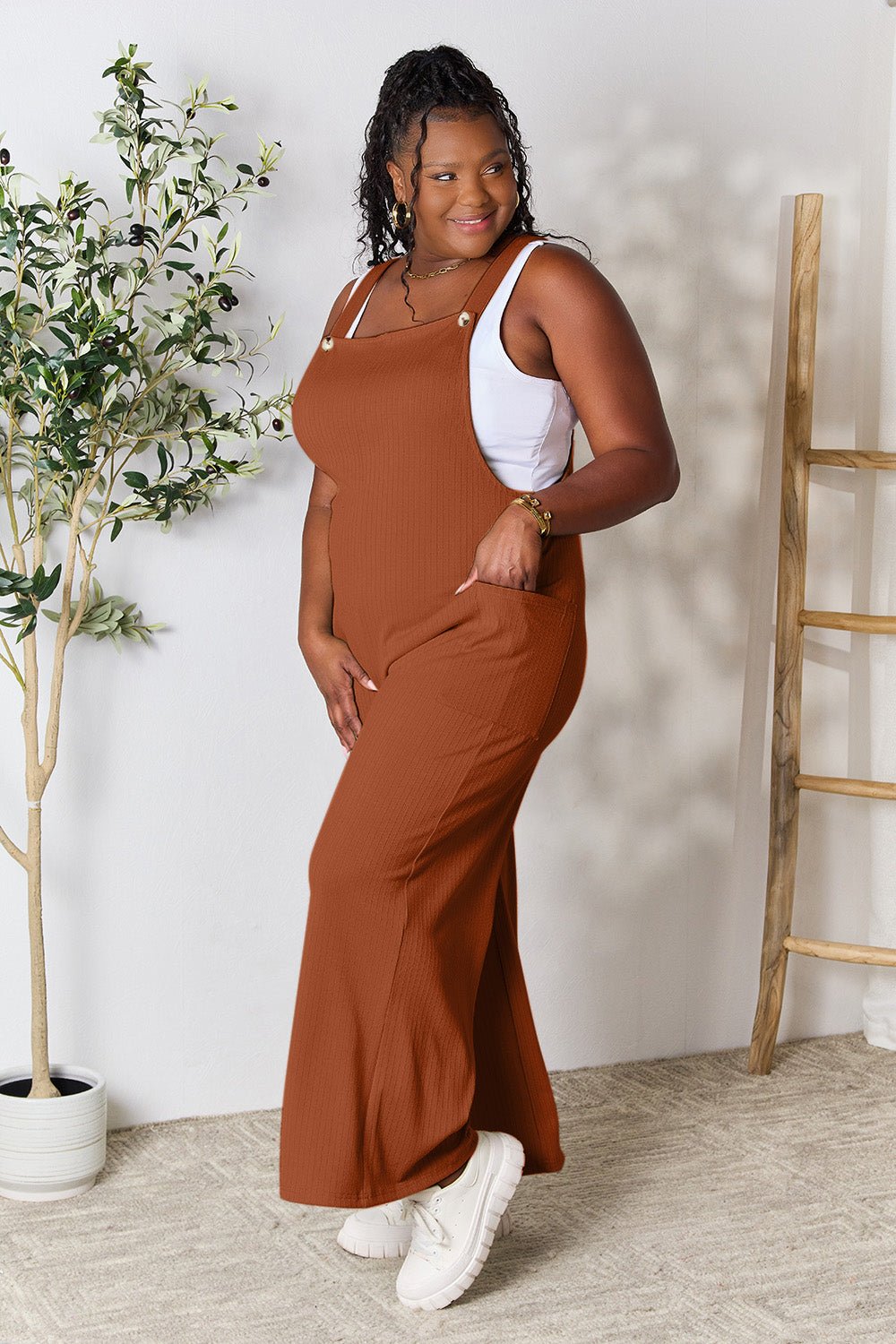 Double Take Full Size Wide Strap Overall with Pockets - GirlyBayFormal and Evening DressesDouble Take Full Size Wide Strap Overall with Pockets100101797322395SOchreGirlyBayDouble Take Full Size Wide Strap Overall with Pockets