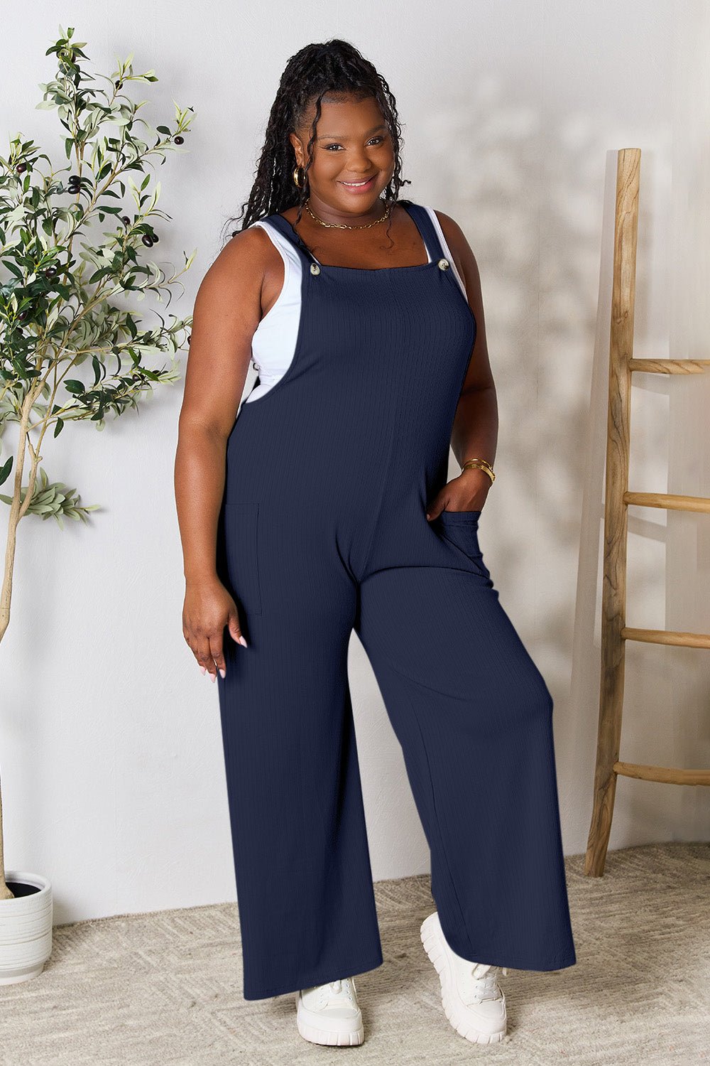 Double Take Full Size Wide Strap Overall with Pockets - GirlyBayFormal and Evening DressesDouble Take Full Size Wide Strap Overall with Pockets100101797326820SDark NavyGirlyBayDouble Take Full Size Wide Strap Overall with Pockets