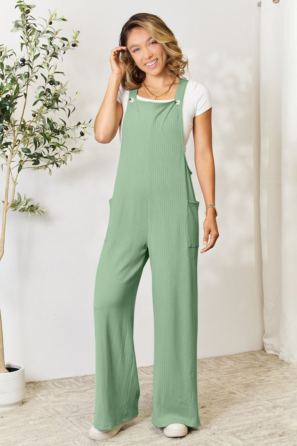 Double Take Full Size Wide Strap Overall with Pockets - GirlyBayFormal and Evening DressesDouble Take Full Size Wide Strap Overall with Pockets100101797328541SGum LeafGirlyBayDouble Take Full Size Wide Strap Overall with Pockets