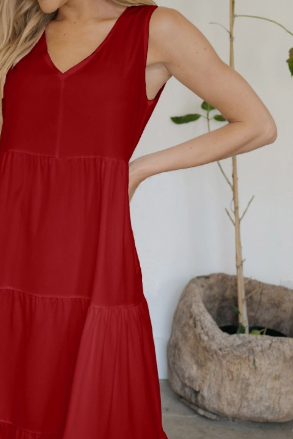 FAM - FAM Tiered V - Neck Sleeveless Dress - GirlyBayMaxi DressesFAM - FAM Tiered V - Neck Sleeveless Dress100100481841300SBlackGirlyBayFAM - FAM Tiered V - Neck Sleeveless Dress