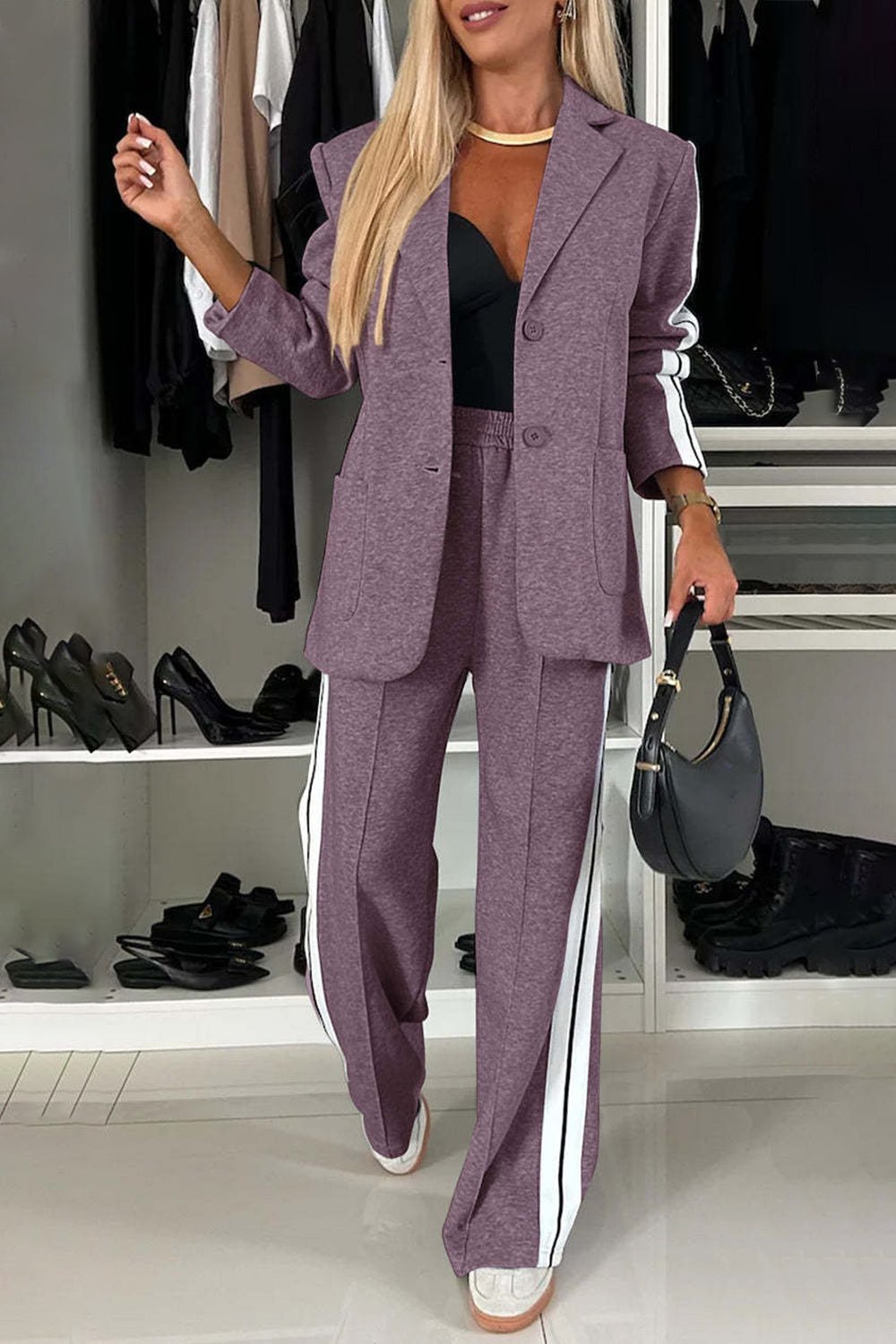 Full Size Contrast Lapel Collar Top and Pants Set - GirlyBayFull Size Contrast Lapel Collar Top and Pants Set100100243047382SMauveGirlyBayFull Size Contrast Lapel Collar Top and Pants Set