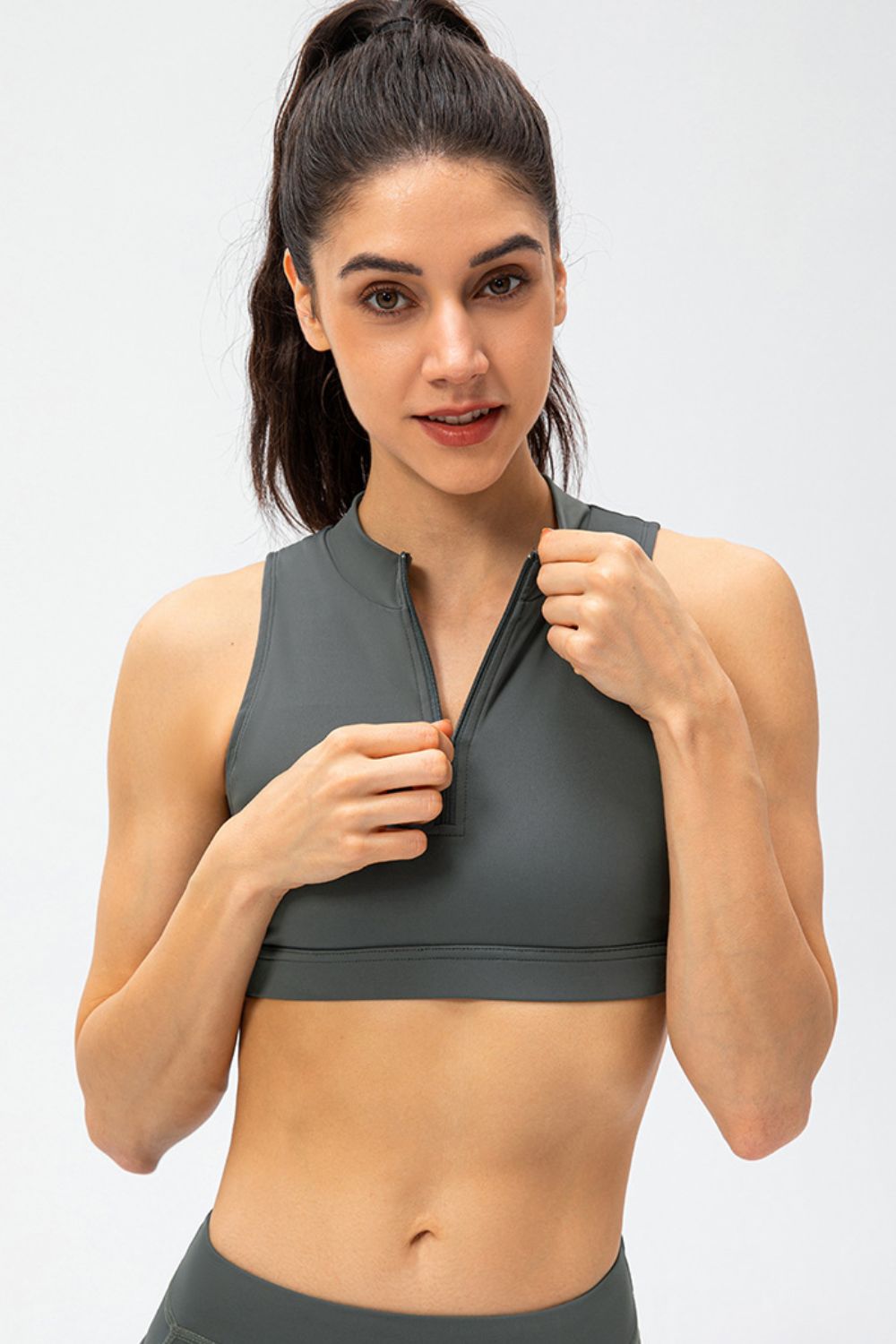 Full Size Cropped Cutout Back Zipper Front Active Tank Top - GirlyBayActivewearFull Size Cropped Cutout Back Zipper Front Active Tank Top100100304729786SCloudy BlueGirlyBayFull Size Cropped Cutout Back Zipper Front Active Tank Top