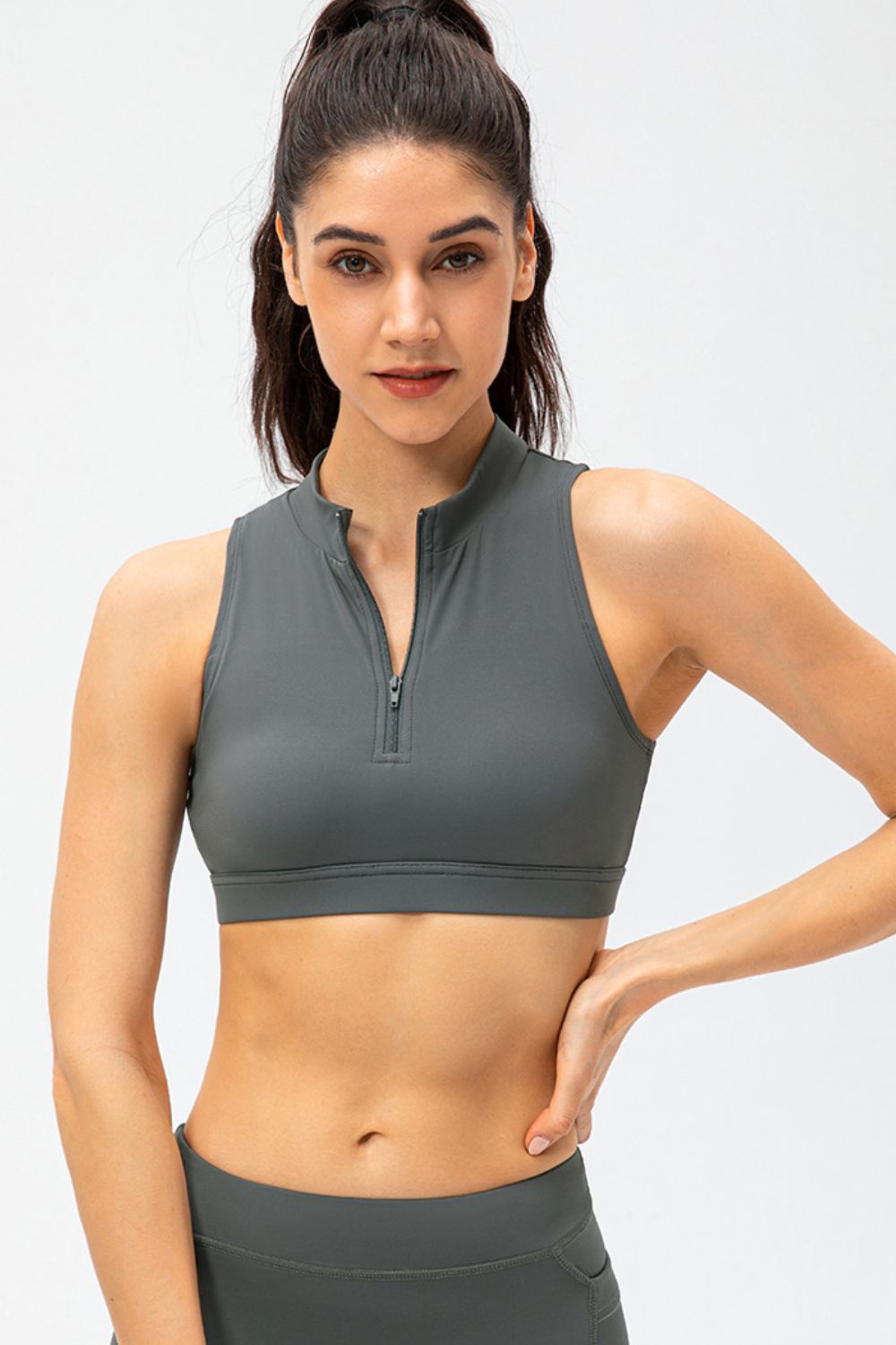 Full Size Cropped Cutout Back Zipper Front Active Tank Top - GirlyBayActivewearFull Size Cropped Cutout Back Zipper Front Active Tank Top100100304729786SCloudy BlueGirlyBayFull Size Cropped Cutout Back Zipper Front Active Tank Top