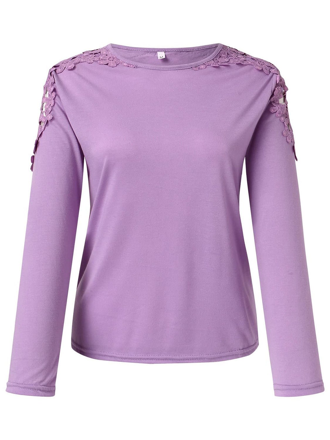 Full Size Cutout Round Neck Long Sleeve T-Shirt - GirlyBayFull Size Cutout Round Neck Long Sleeve T-Shirt100100700374496SPink PurpleGirlyBayFull Size Cutout Round Neck Long Sleeve T-Shirt
