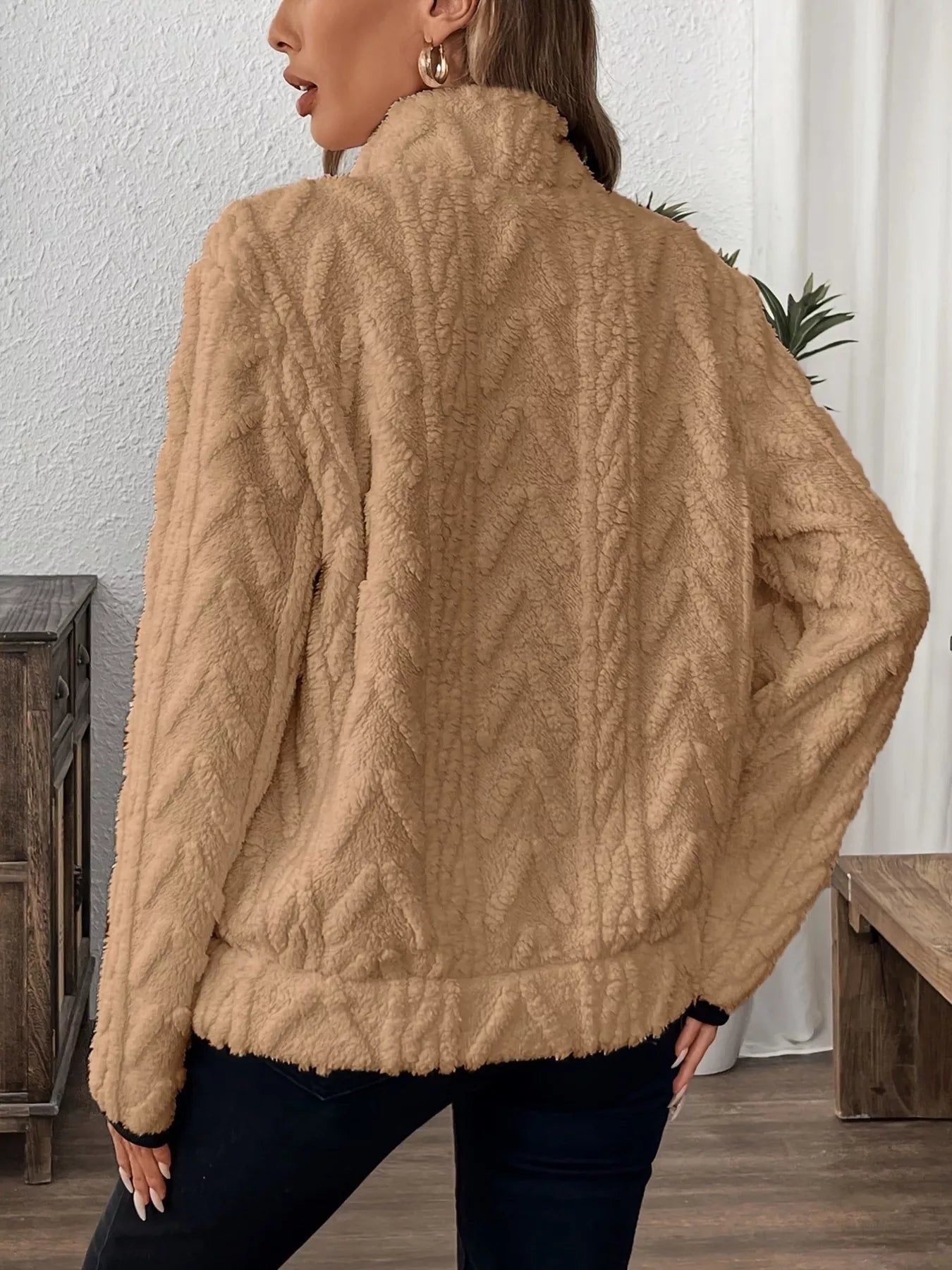 Full Size Fleece Half Zip Sweatshirt Plus Size - GirlyBaySweatshirts & Hoodies6b59c51924e447bfab0062451c743c7f - Max - Origin100100448595971SKhakiGirlyBay6b59c51924e447bfab0062451c743c7f - Max - OriginFull Size Fleece Half Zip Sweatshirt Plus SizeSweatshirts & HoodiesGirlyBay100100448595971