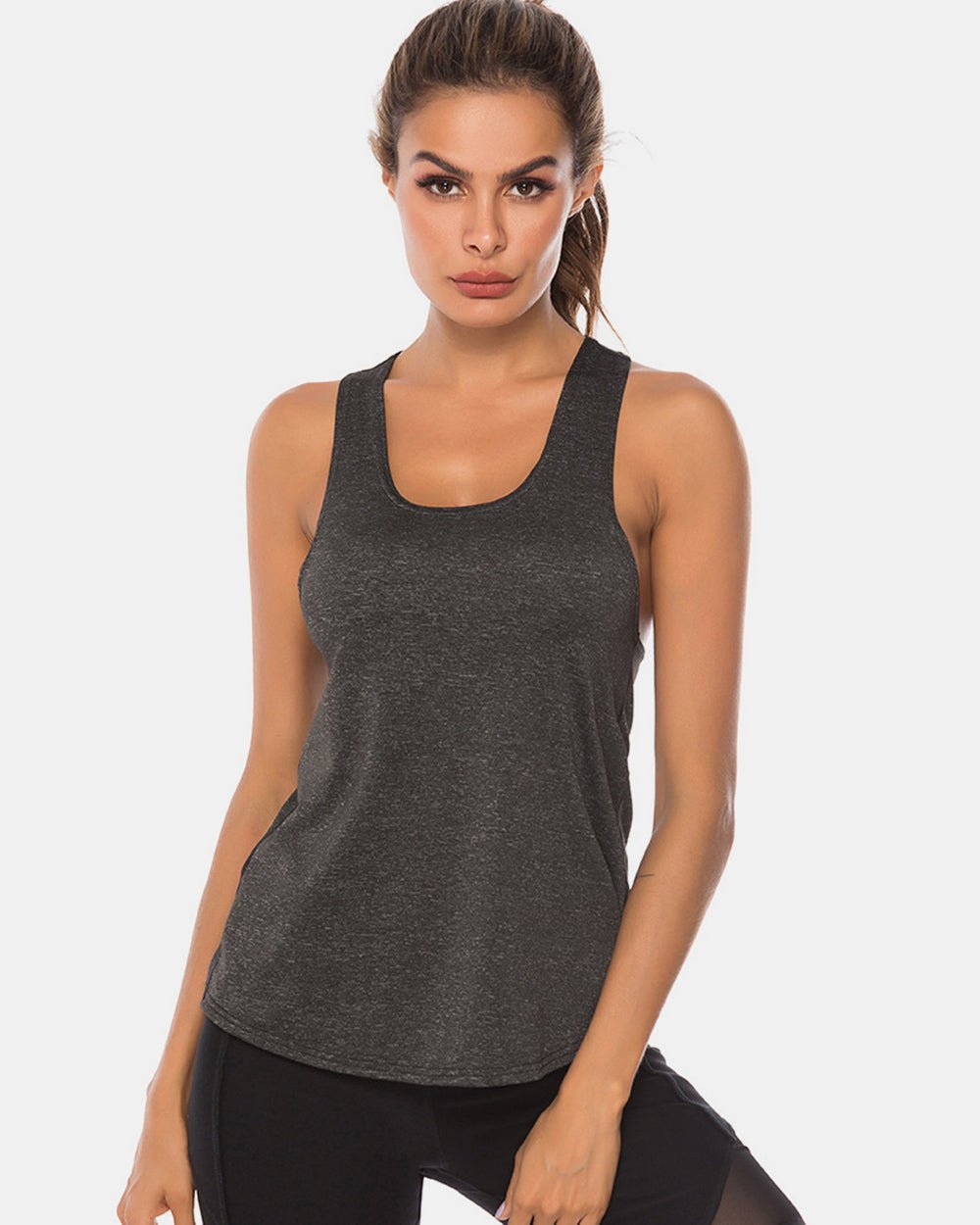 Full Size Scoop Neck Wide Strap Active Tank - GirlyBayActivewearFull Size Scoop Neck Wide Strap Active Tank100100165481138SBlackGirlyBayFull Size Scoop Neck Wide Strap Active Tank