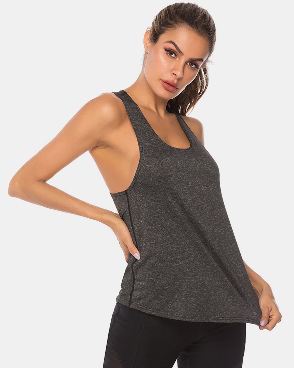 Full Size Scoop Neck Wide Strap Active Tank - GirlyBayActivewearFull Size Scoop Neck Wide Strap Active Tank100100165481138SBlackGirlyBayFull Size Scoop Neck Wide Strap Active Tank