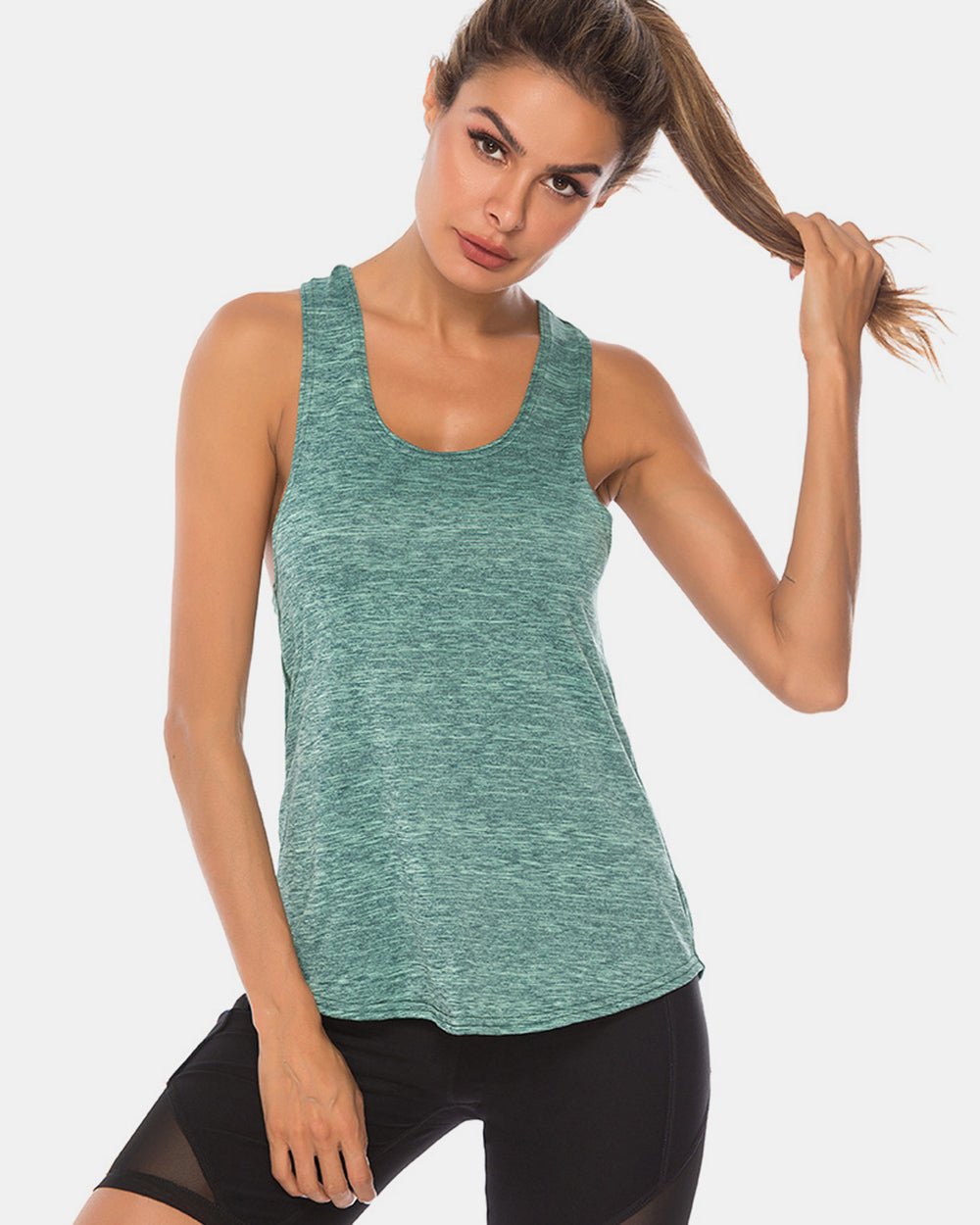 Full Size Scoop Neck Wide Strap Active Tank - GirlyBayActivewearFull Size Scoop Neck Wide Strap Active Tank100100165482976SLight GreenGirlyBayFull Size Scoop Neck Wide Strap Active Tank