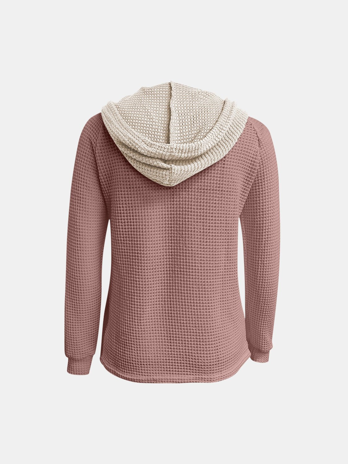 Full Size Waffle - Knit Contrast Long Sleeve Hoodie - GirlyBaySweatshirts & HoodiesFull Size Waffle - Knit Contrast Long Sleeve Hoodie100100449772064SDusty PinkGirlyBayFull Size Waffle - Knit Contrast Long Sleeve Hoodie