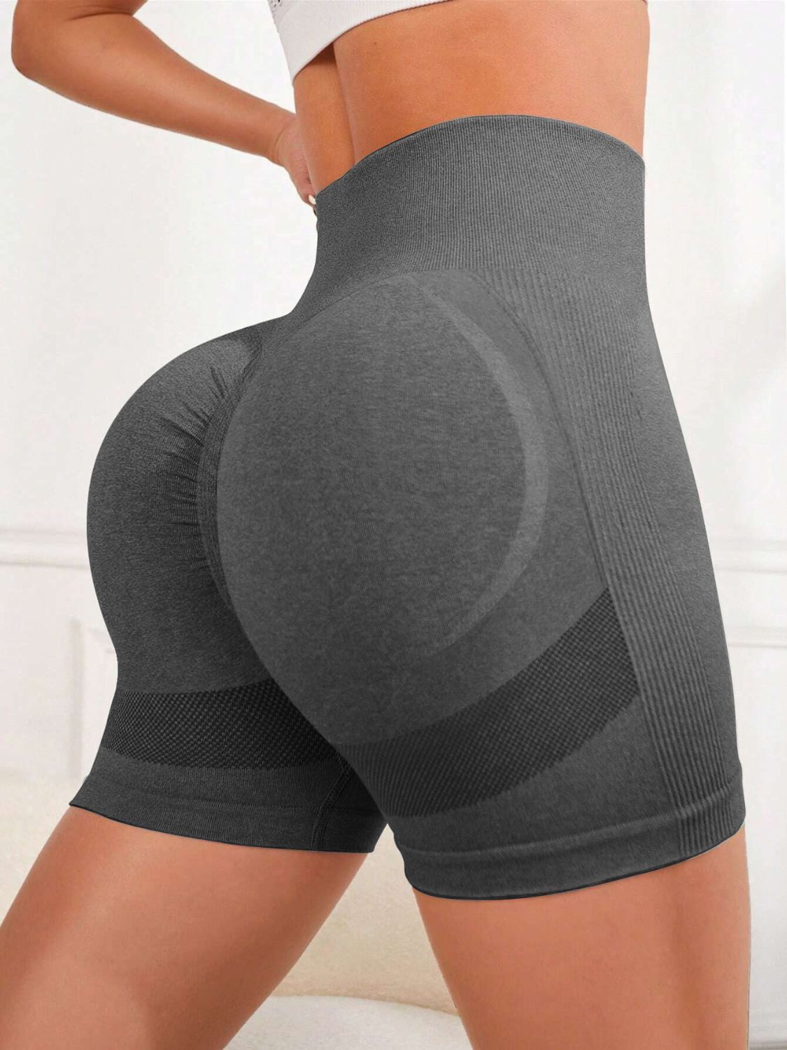 High Waist Active Shorts - GirlyBayActivewearHigh Waist Active Shorts100100150401382SDark GrayGirlyBayHigh Waist Active Shorts