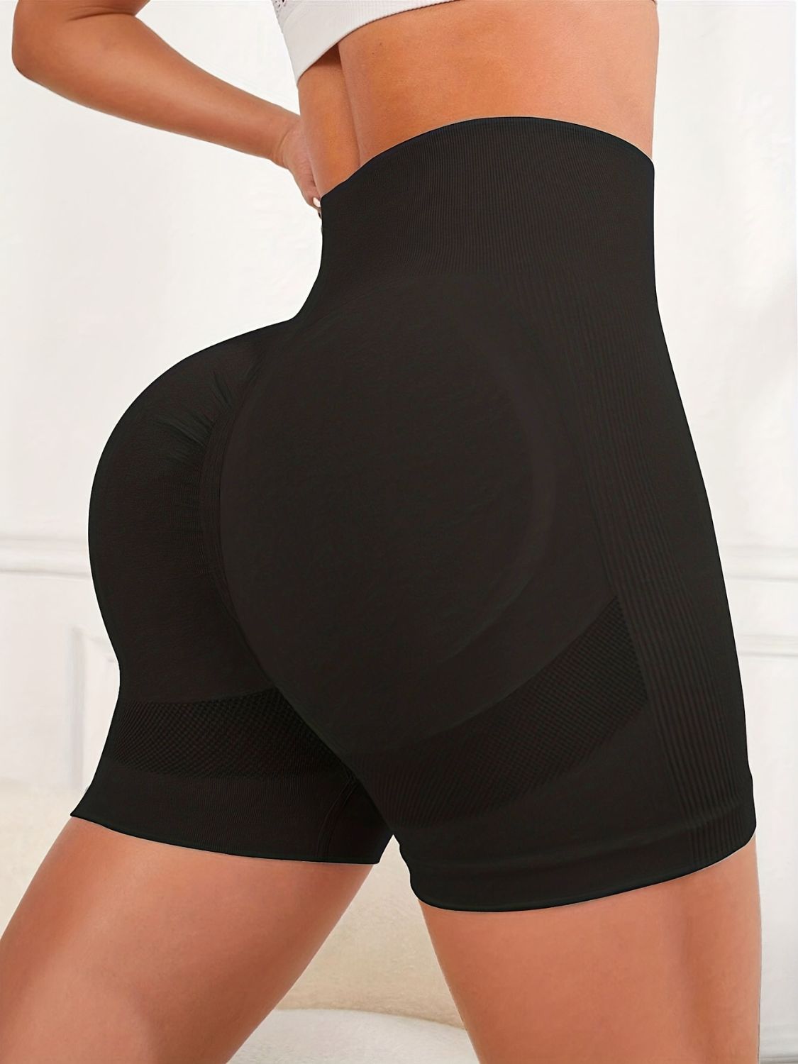 High Waist Active Shorts - GirlyBayActivewearHigh Waist Active Shorts100100150402155SBlackGirlyBayHigh Waist Active Shorts