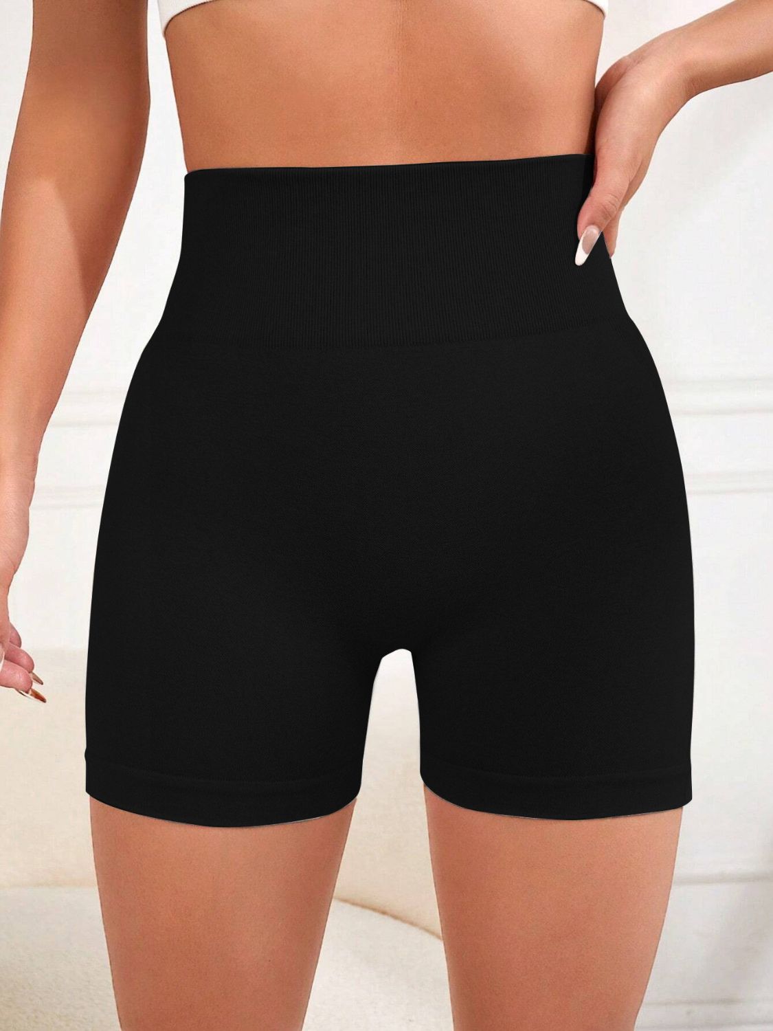High Waist Active Shorts - GirlyBayActivewearHigh Waist Active Shorts100100150402155SBlackGirlyBayHigh Waist Active Shorts