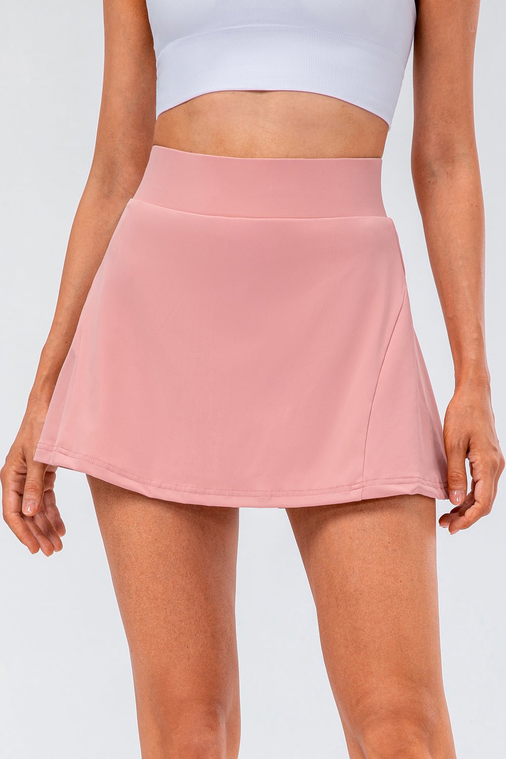 High Waist Pleated Active Skirt - GirlyBayActivewearHigh Waist Pleated Active Skirt100100430467619XSBlush PinkGirlyBayHigh Waist Pleated Active Skirt