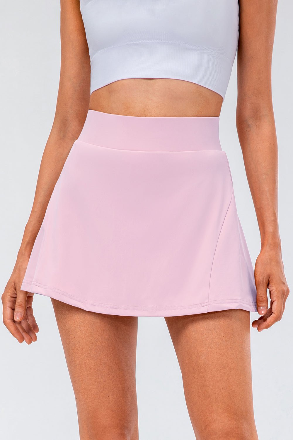 High Waist Pleated Active Skirt - GirlyBayActivewearHigh Waist Pleated Active Skirt100100430469086XSPink PurpleGirlyBayHigh Waist Pleated Active Skirt