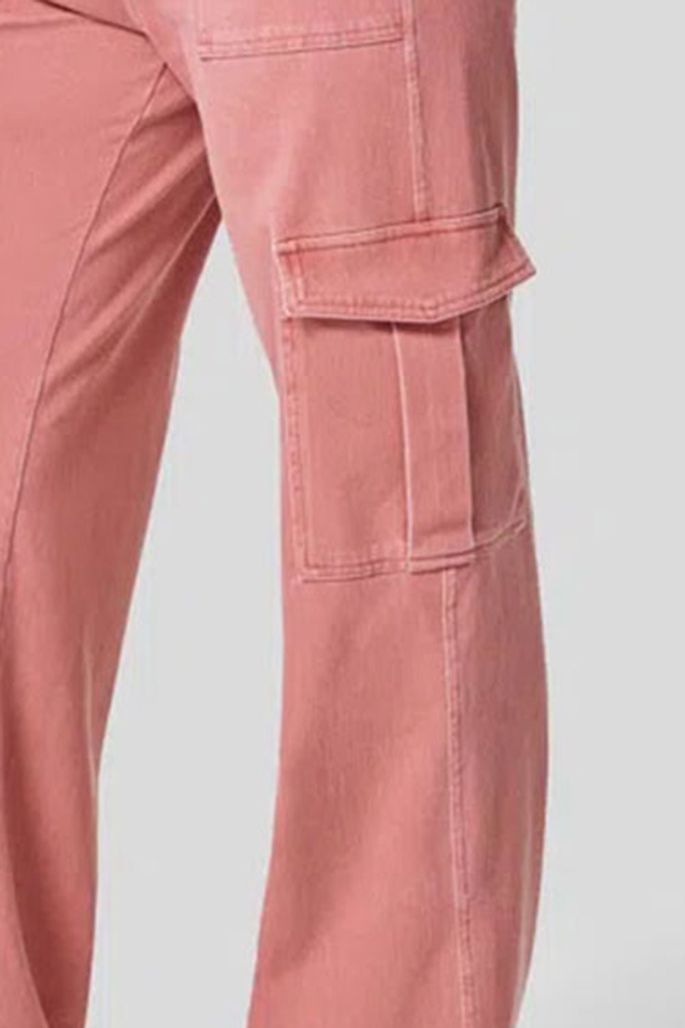 High Waist Straight Leg Cargo Jeans - GirlyBayJeans & DenimHigh Waist Straight Leg Cargo Jeans100100901232151XSBurnt CoralGirlyBayHigh Waist Straight Leg Cargo Jeans