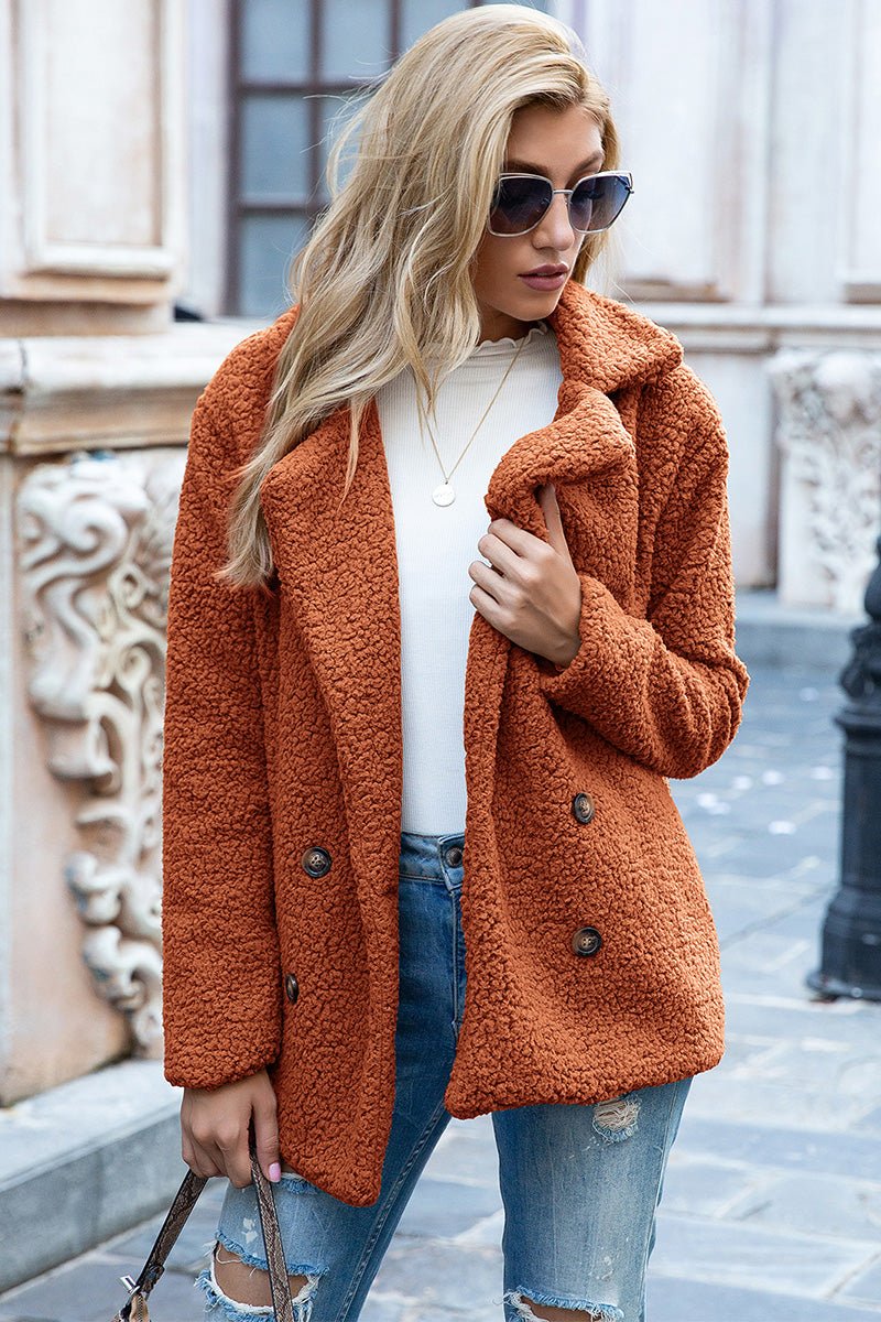 Ivy Lane Full Size Lapel Collar Sherpa Coat - GirlyBayOuterwearIvy Lane Full Size Lapel Collar Sherpa Coat100100256043821SCaramelGirlyBayIvy Lane Full Size Lapel Collar Sherpa Coat
