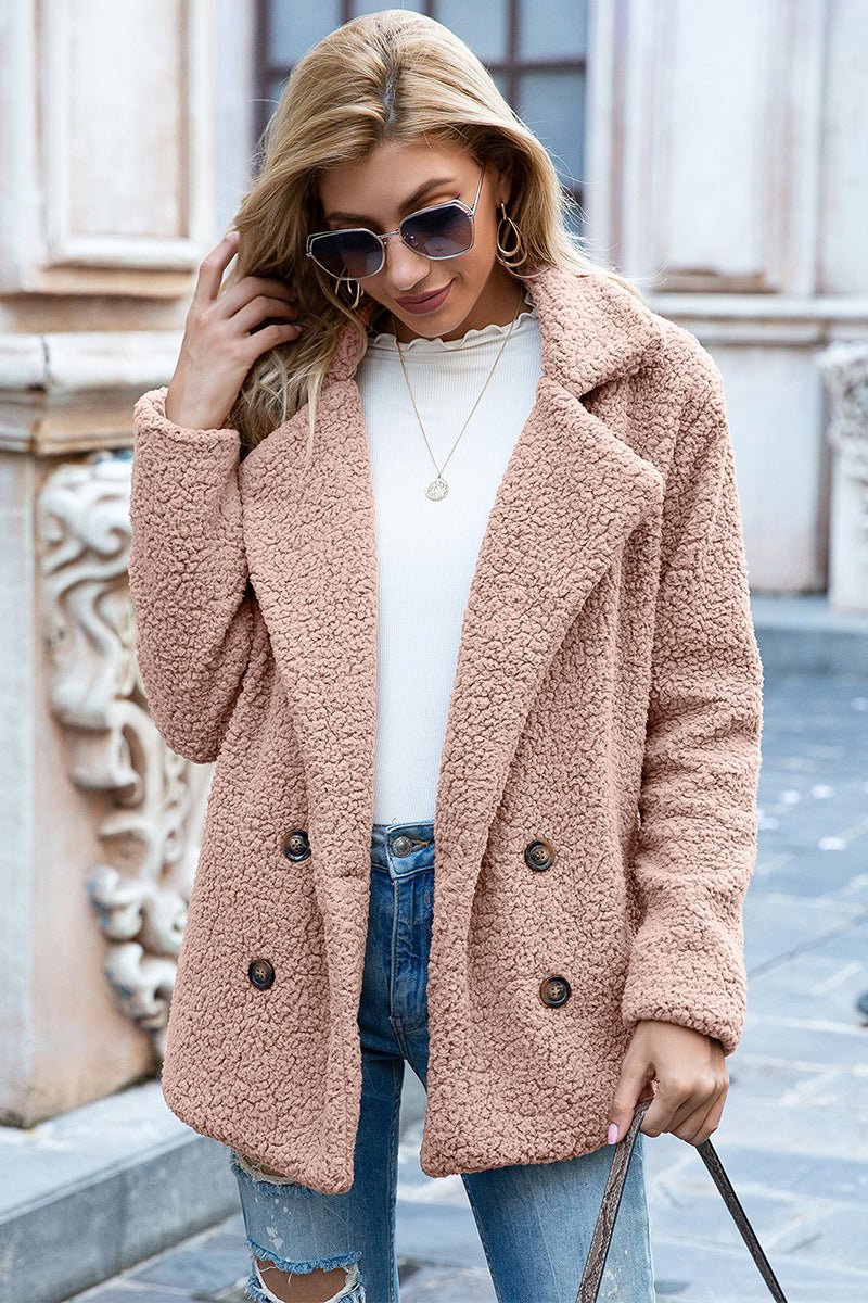 Ivy Lane Full Size Lapel Collar Sherpa Coat - GirlyBayOuterwearIvy Lane Full Size Lapel Collar Sherpa Coat100100256044041SDusty PinkGirlyBayIvy Lane Full Size Lapel Collar Sherpa Coat