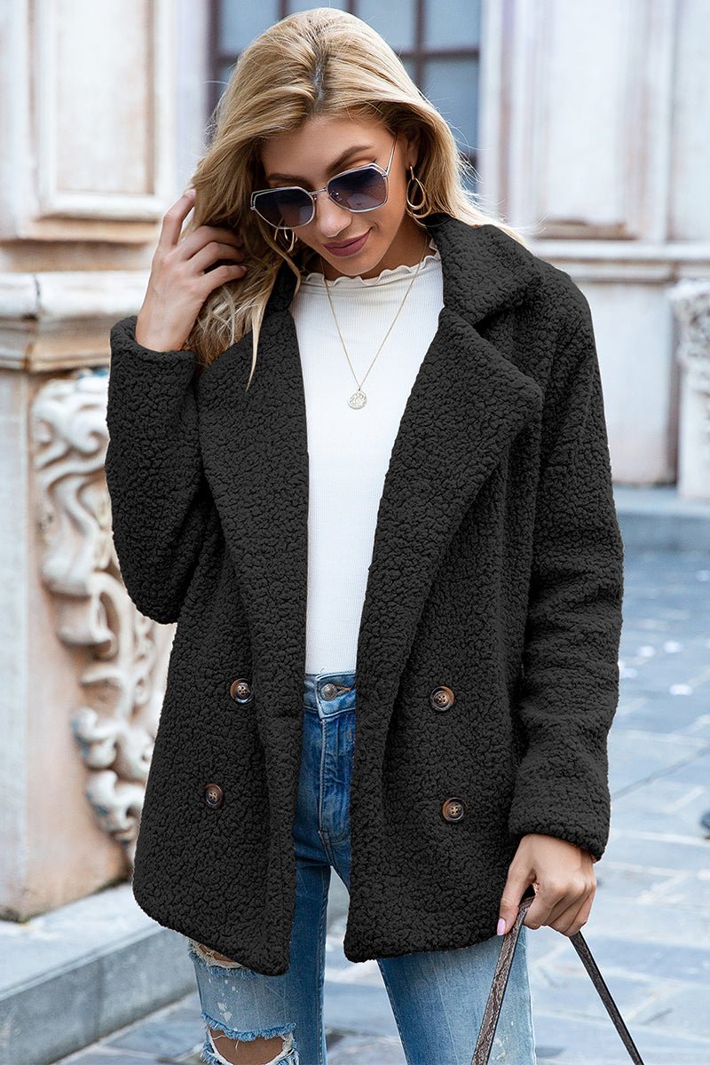 Ivy Lane Full Size Lapel Collar Sherpa Coat - GirlyBayOuterwearIvy Lane Full Size Lapel Collar Sherpa Coat100100256044142SBlackGirlyBayIvy Lane Full Size Lapel Collar Sherpa Coat