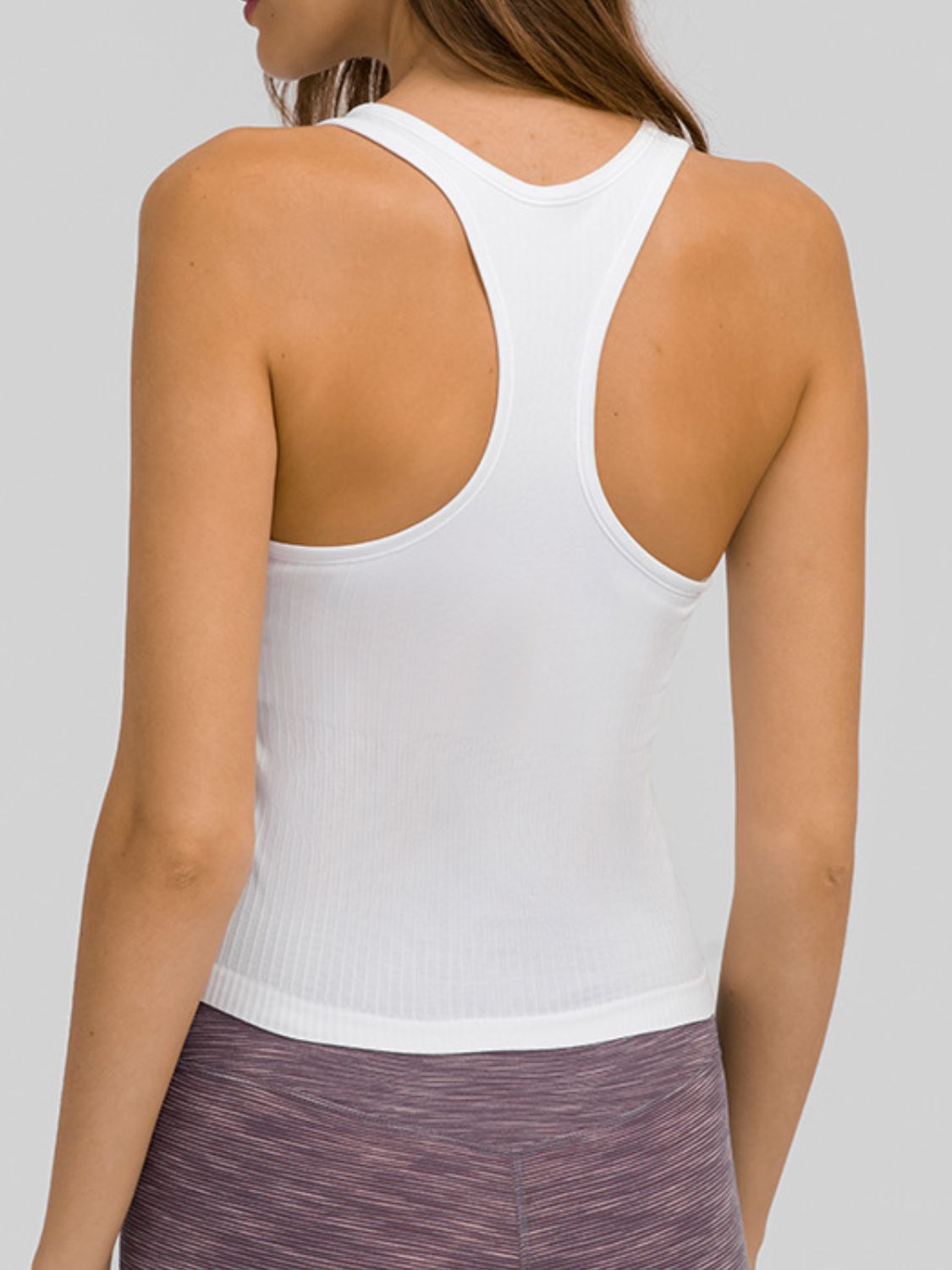 Millennia Round Neck Racerback Active Tank - GirlyBayActivewearMillennia Round Neck Racerback Active Tank1001007576721224WhiteGirlyBayMillennia Round Neck Racerback Active Tank
