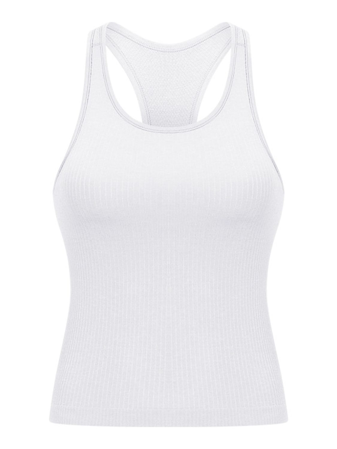 Millennia Round Neck Racerback Active Tank - GirlyBayActivewearMillennia Round Neck Racerback Active Tank1001007576721224WhiteGirlyBayMillennia Round Neck Racerback Active Tank