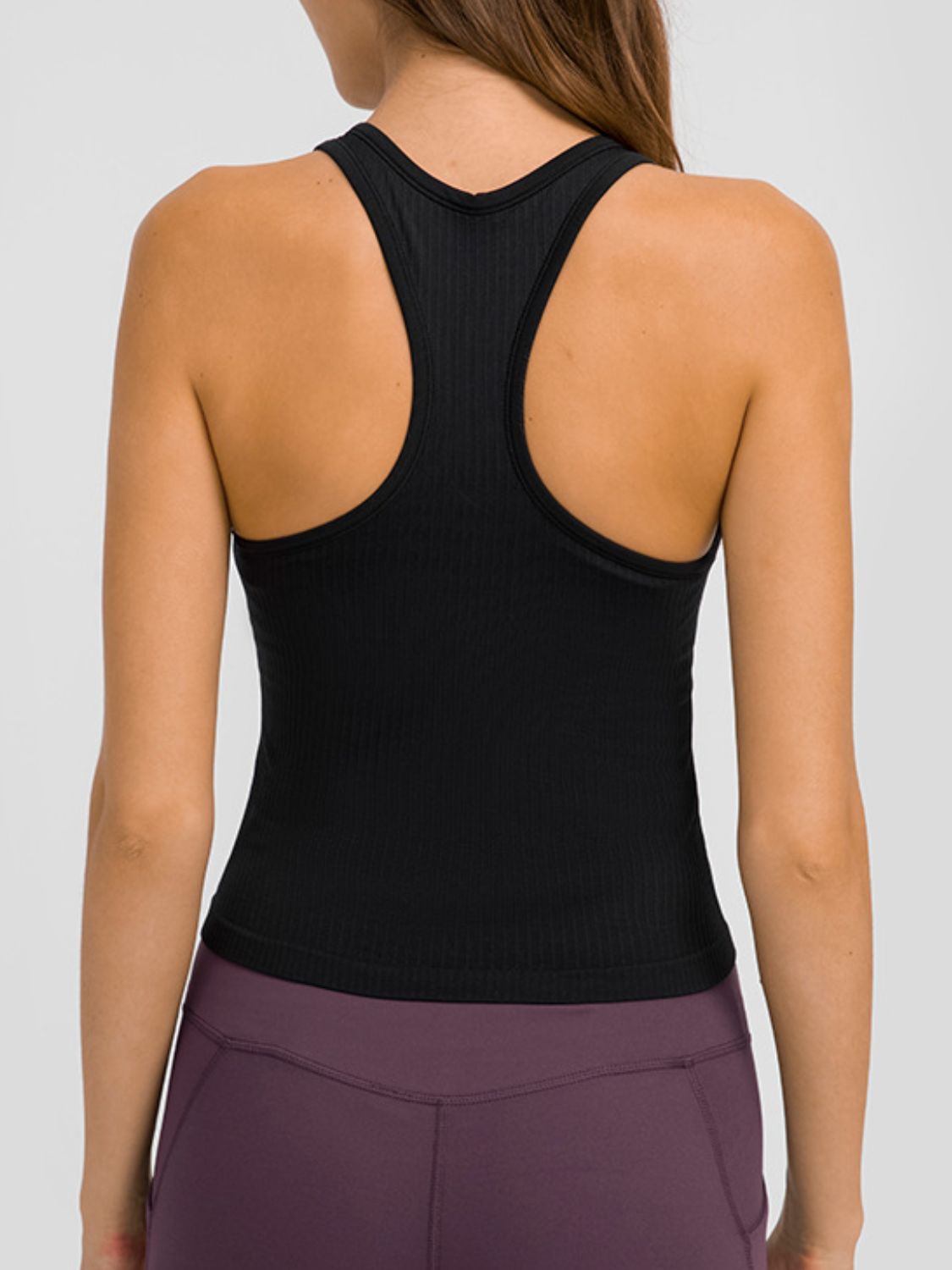 Millennia Round Neck Racerback Active Tank - GirlyBayActivewearMillennia Round Neck Racerback Active Tank1001007576726764BlackGirlyBayMillennia Round Neck Racerback Active Tank