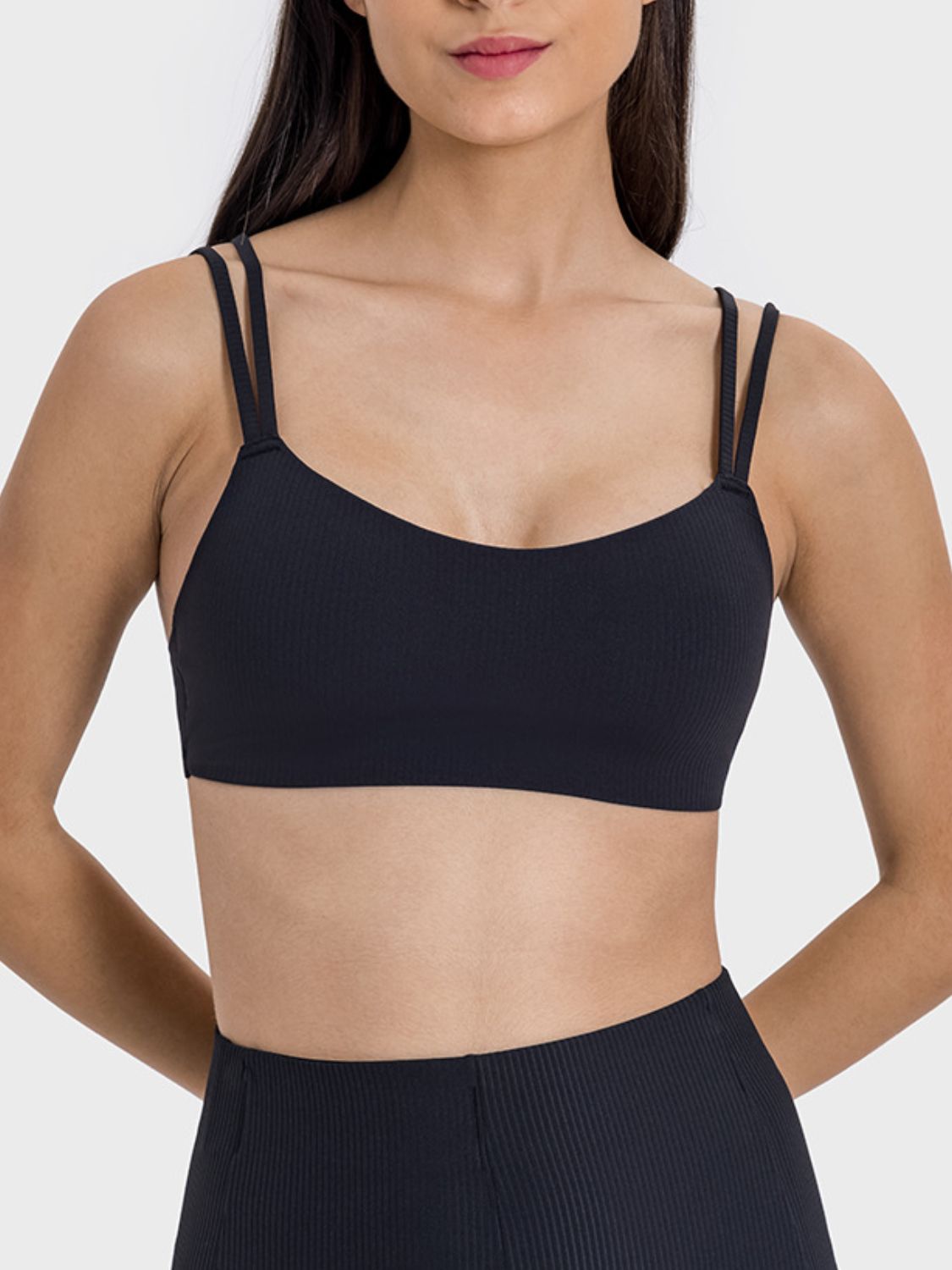 Millennia Scoop Neck Double Strap Active Cami - GirlyBayActivewearMillennia Scoop Neck Double Strap Active Cami1001007148011774BlackGirlyBayMillennia Scoop Neck Double Strap Active Cami